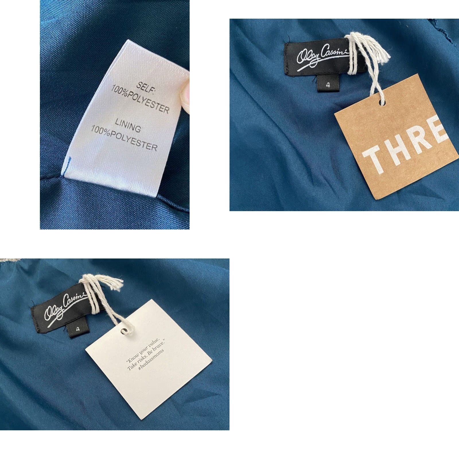 Oleg Cassini VINTAGE N/A Size S / US 4 / IT 40 - 9 Thumbnail