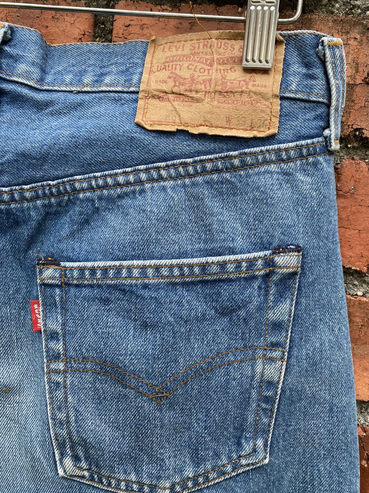 Levi's Vintage Clothing W32x28 Vintage levi's 501 redline 80s made in USA Size US 32 / EU 48 - 3 Thumbnail
