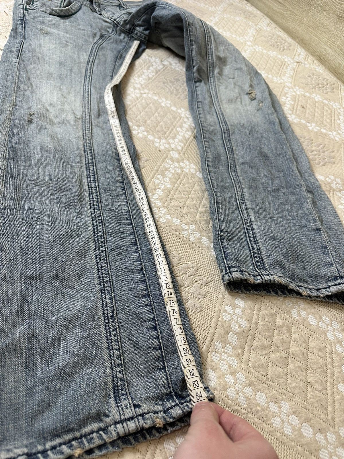Energie 🔥 Vintage Energie Japan Jeans Mudwash Distressed Denim 30x30 Size US 30 / EU 46 - 12 Thumbnail