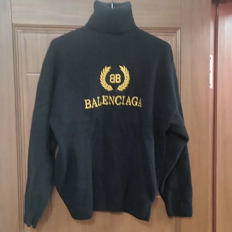 Balenciaga Balenciaga Black Turtleneck XS Size Size US XS / EU 42 / 0 - 1 Thumbnail