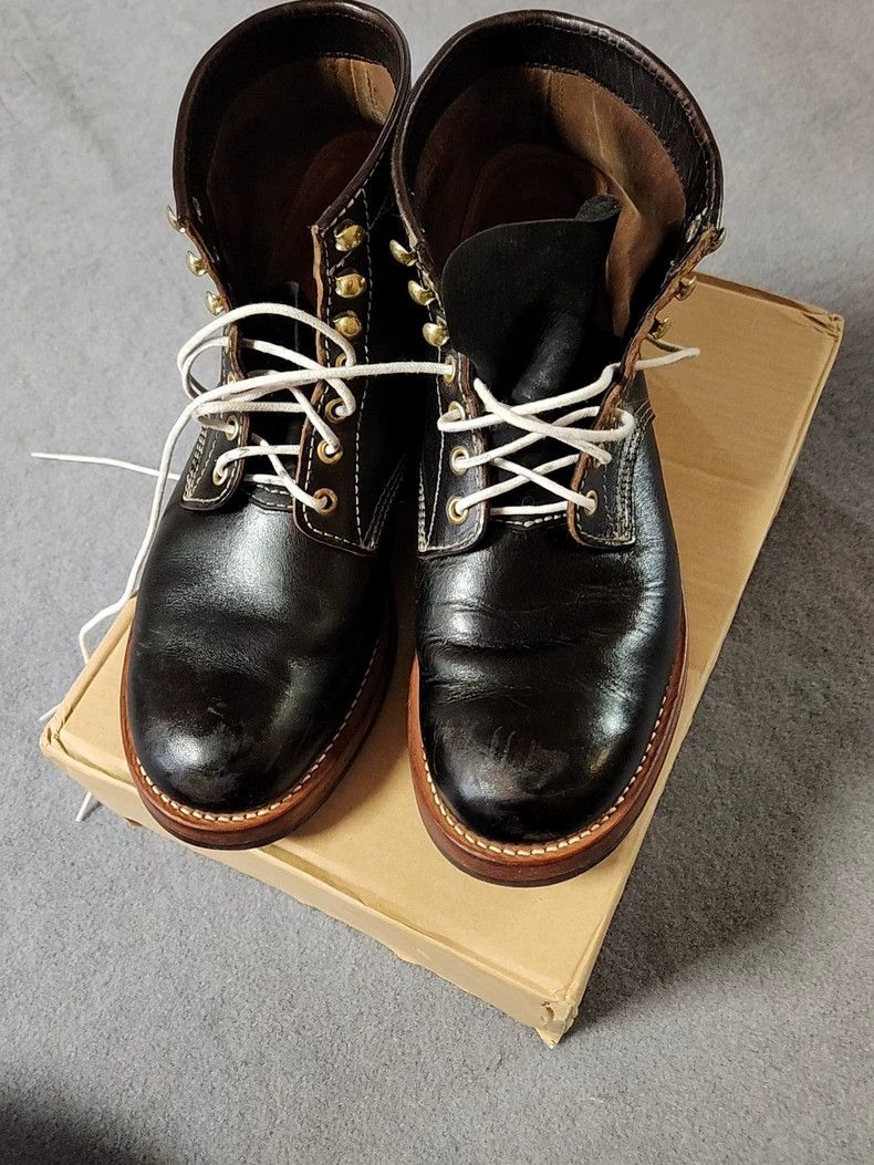 個人装備 THE REAL McCOY'S FIELD SHOES, HORSEHIDE field shoes, horsehide | the real mccoy's | made in japan