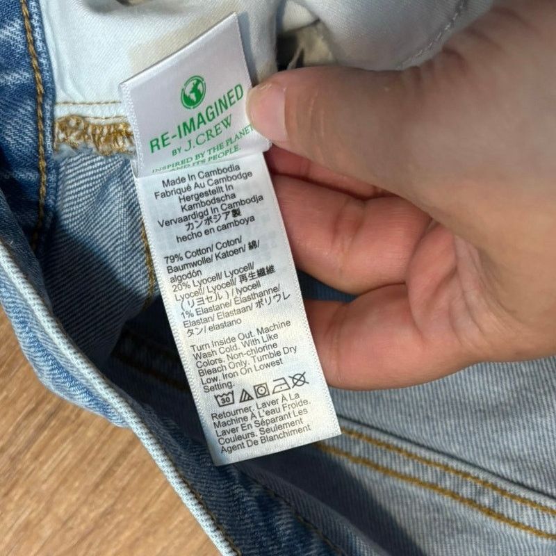 J.Crew NWT J.Crew Essential Straight Jean Marin Wash Size 30 Size 30" / US 8 / IT 44 - 6 Thumbnail