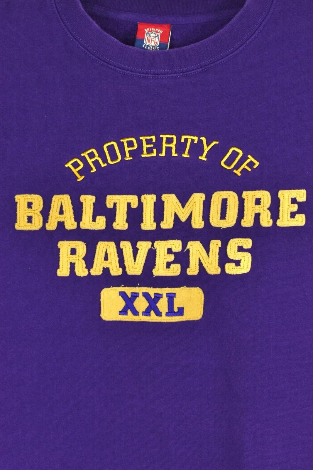 NFL Vintage Baltimore Ravens sweatshirt (L), purple NFL crewneck Size US L / EU 52-54 / 3 - 2 Thumbnail
