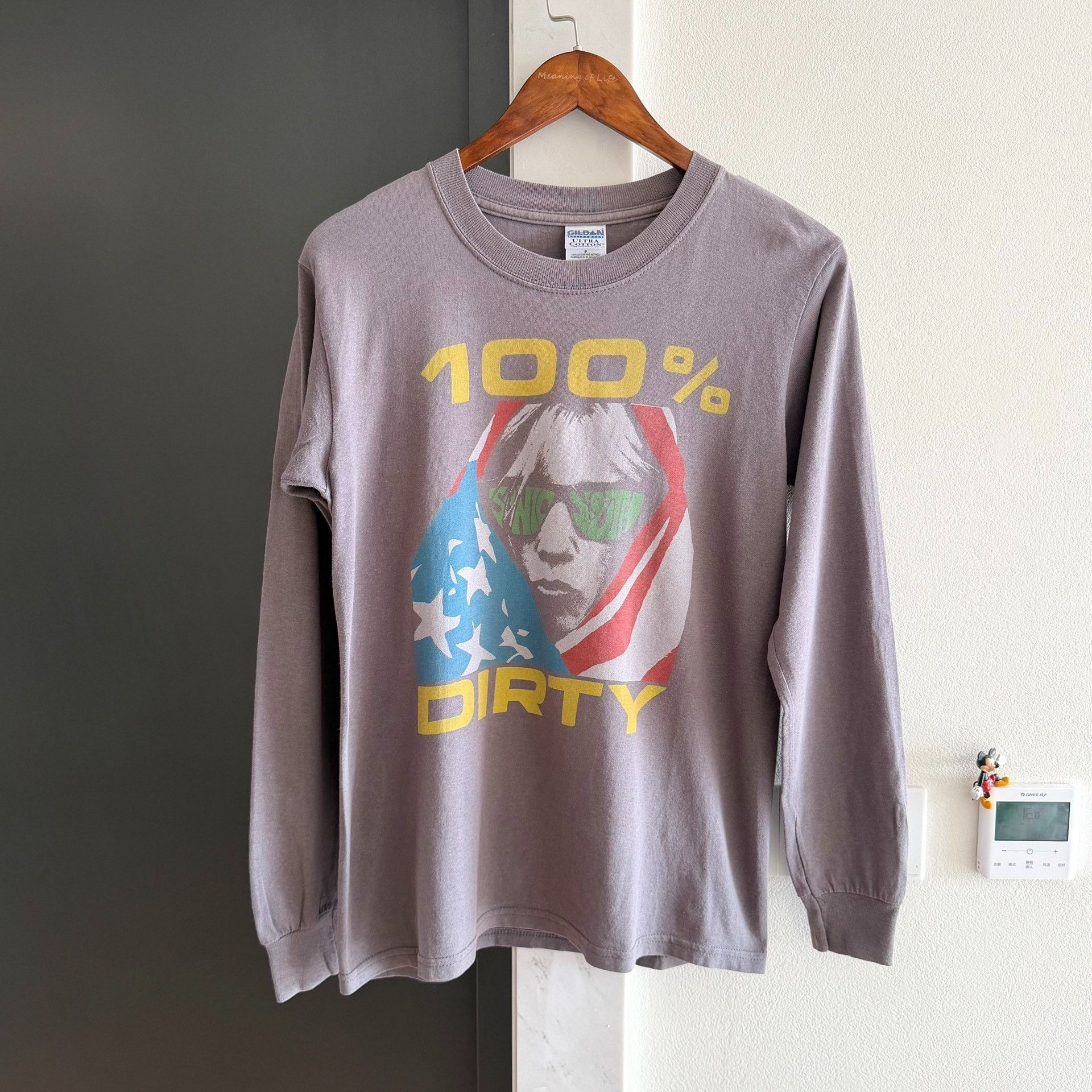 Vintage Vintage Sonic Youth 90s-00s Longsleeve Size US XXS / EU 40 - 1 Thumbnail