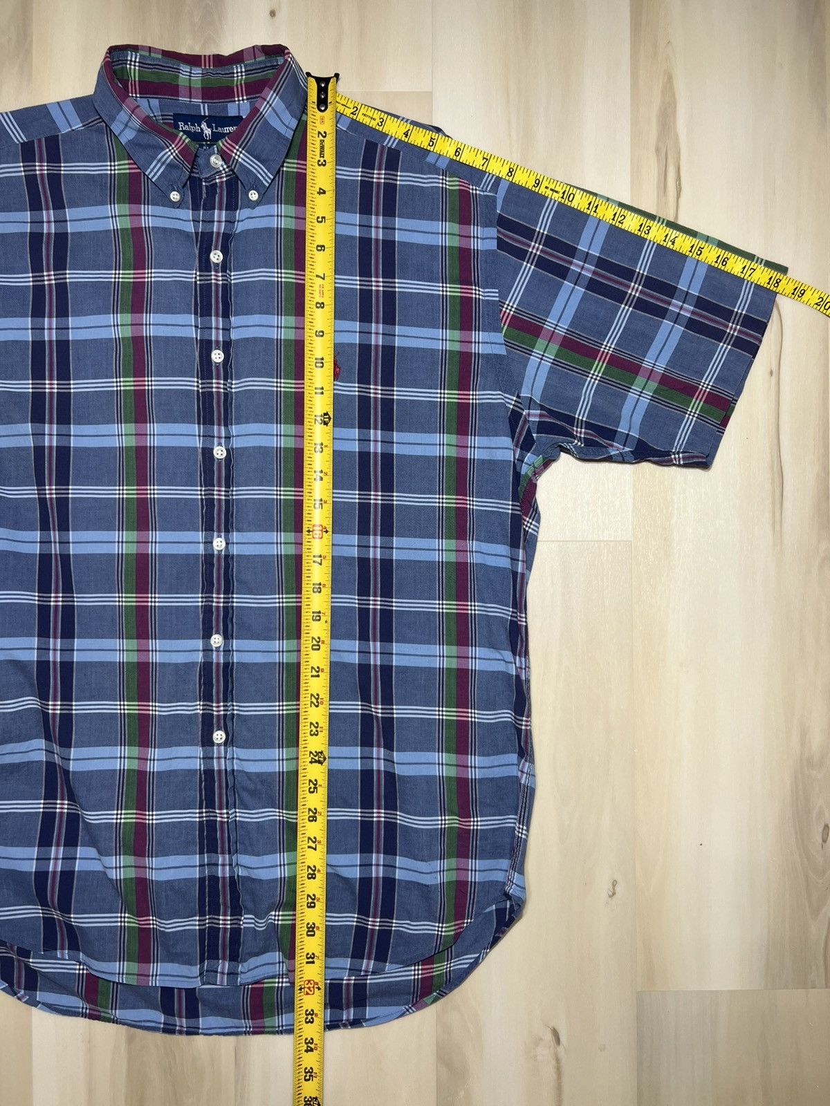 Polo Ralph Lauren Polo Ralph Lauren Shirt Mens L Button Down Blake Multi Plaid Size US L / EU 52-54 / 3 - 5 Thumbnail