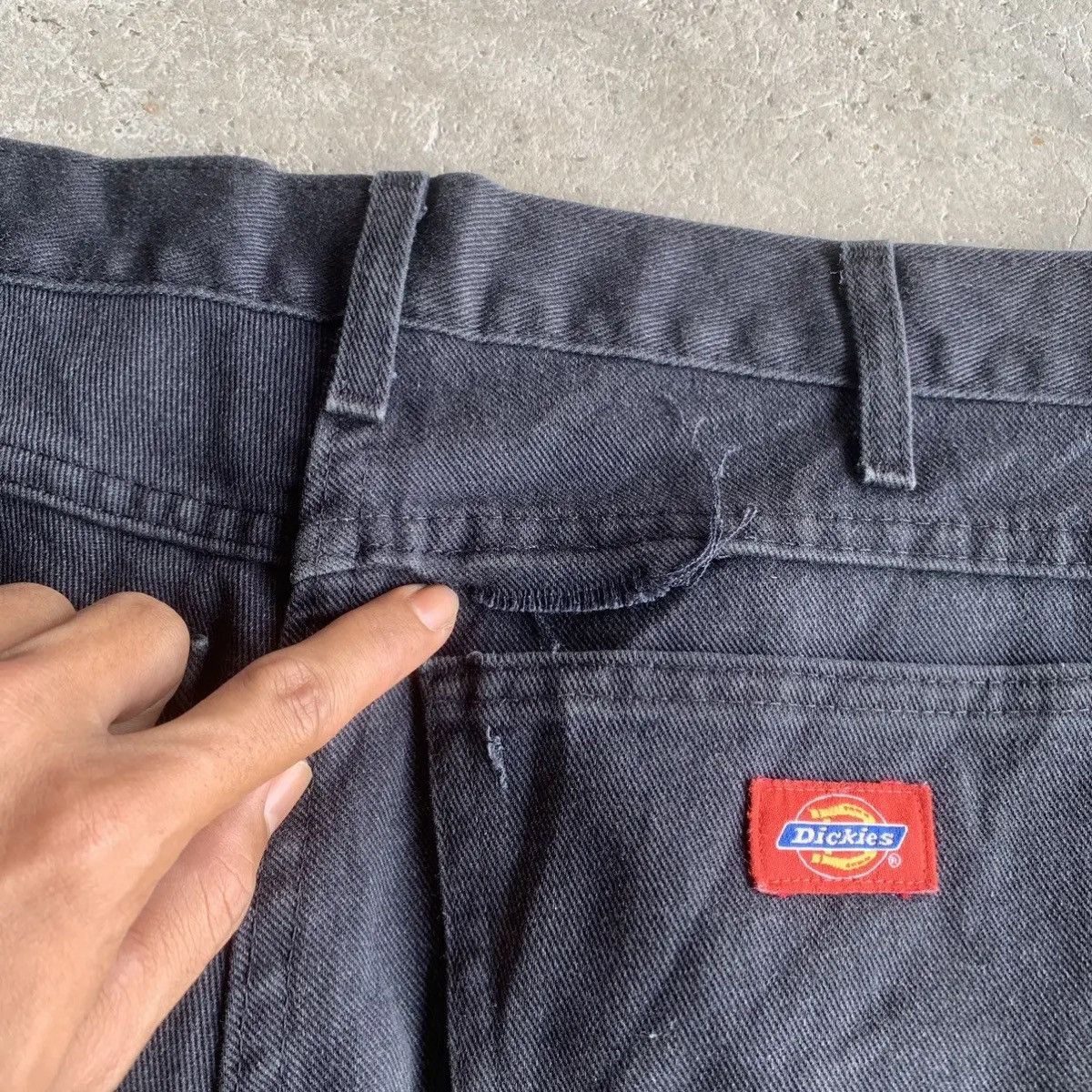 Dickies Work Wear DICKIES 31x31 Faded Carpenter Blank Pants Size US 31 - 16 Thumbnail