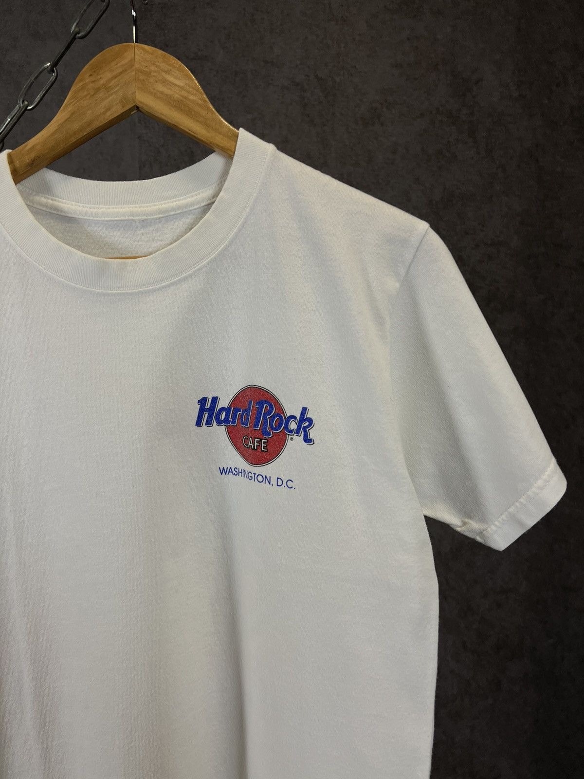 Hard Rock Cafe Hard Rock Cafe Washington D.C vintage made in USA tee Size US S / EU 44-46 / 1 - 3 Thumbnail