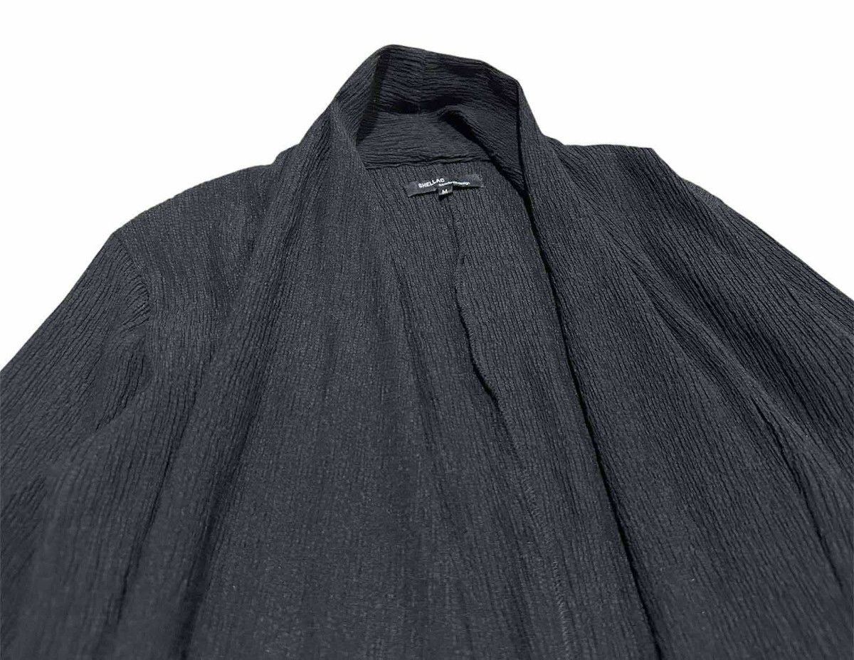 Shellac 🔥Y2K Shellac x Semantic Designs Asymmetric Pleats Cardigan Size US M / EU 48-50 / 2 - 7 Thumbnail