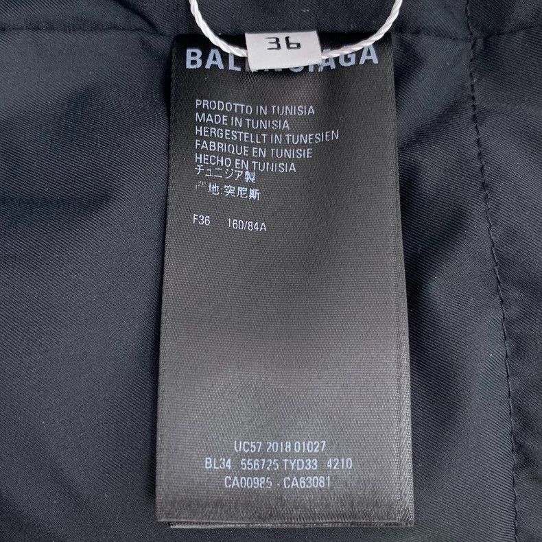 Balenciaga Balenciaga size 36 Blue logo monogram embroidered hooded z Size US XS / EU 42 / 0 - 7 Thumbnail