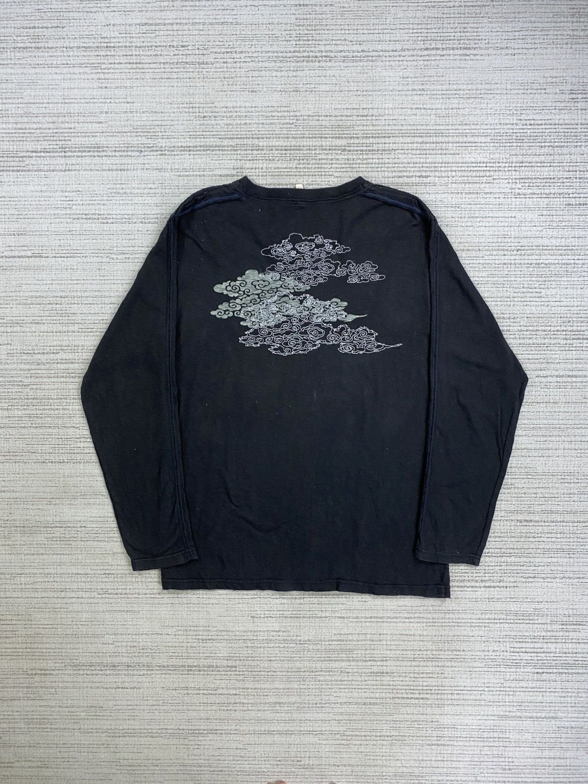 Japanese Brand × Vintage Vintage Japanese Brand Sukajan Longsleeve Shirt Size US M / EU 48-50 / 2 - 2 Thumbnail
