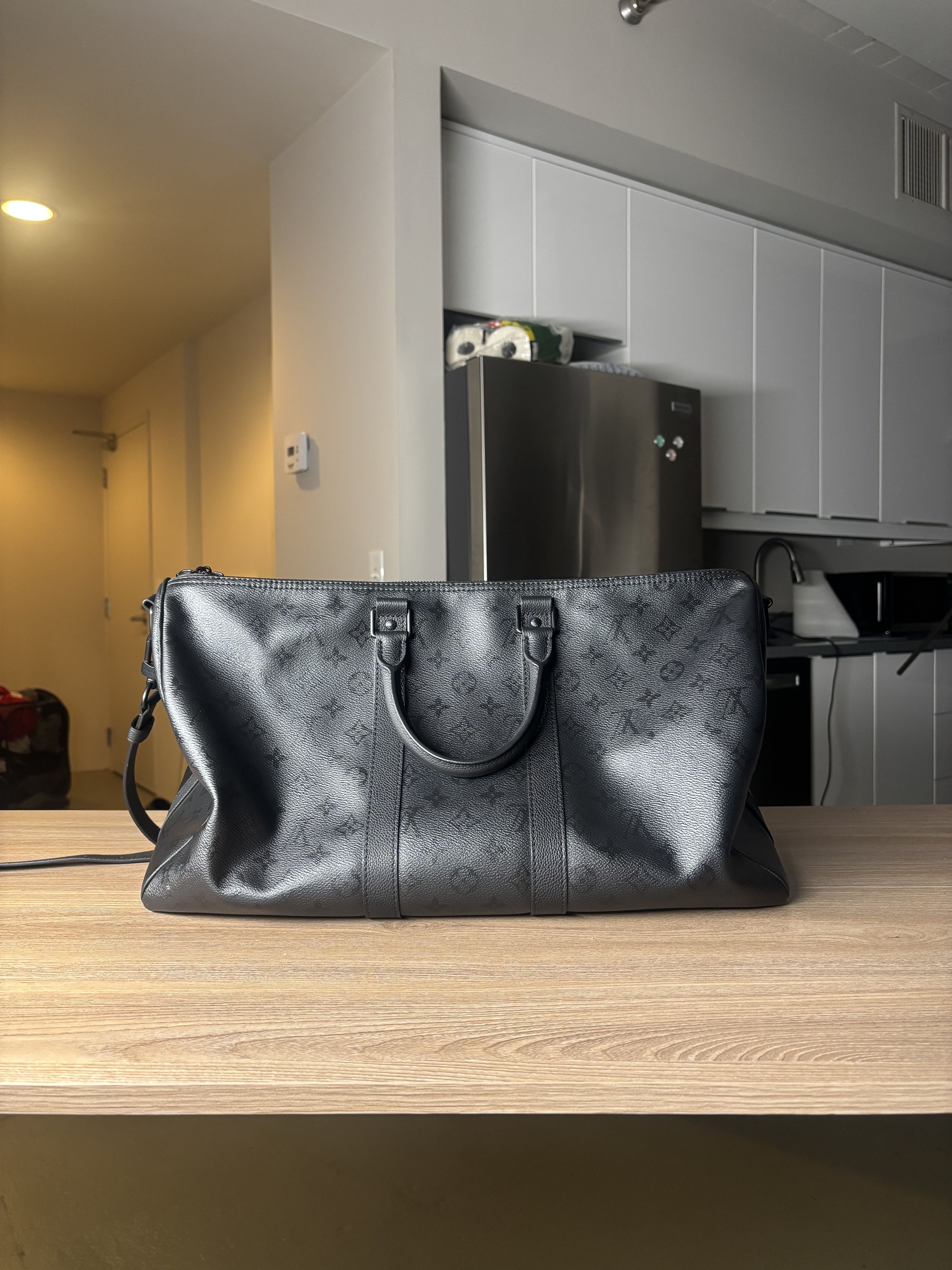 Louis Vuitton Louis Vuitton Keepall 45 Bandoulière Duffle Bag Size ONE SIZE - 6 Thumbnail