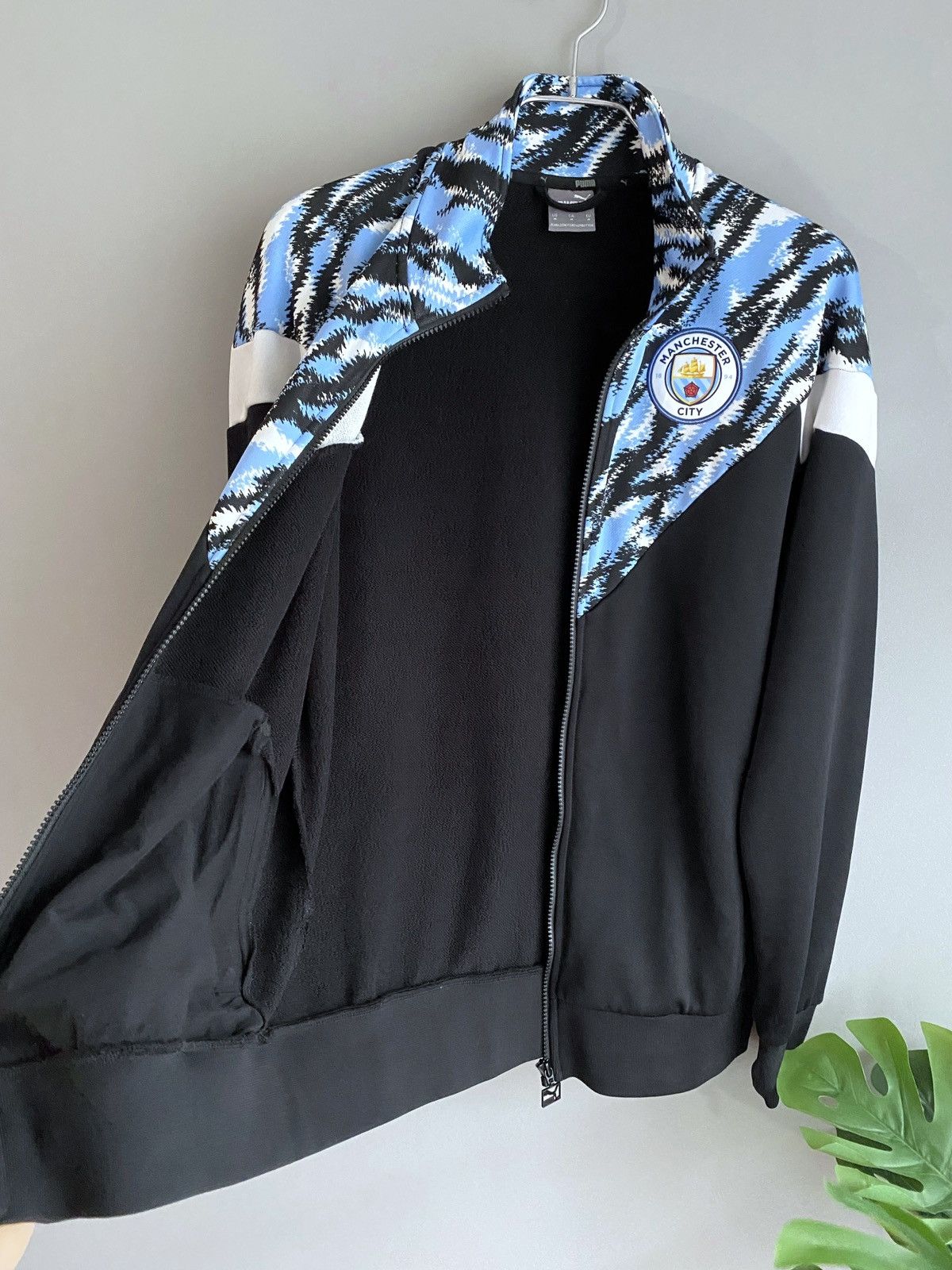 Puma Puma FC Manchester City Men's Soccer Track Jacket, Size M Size US M / EU 48-50 / 2 - 11 Thumbnail