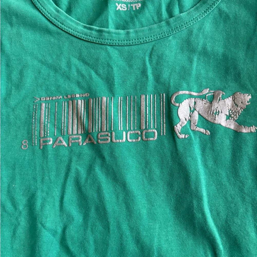 Parasuco Y2K Parasuco Green Long Sleeve Shirt Size XS / US 0-2 / IT 36-38 - 3 Thumbnail