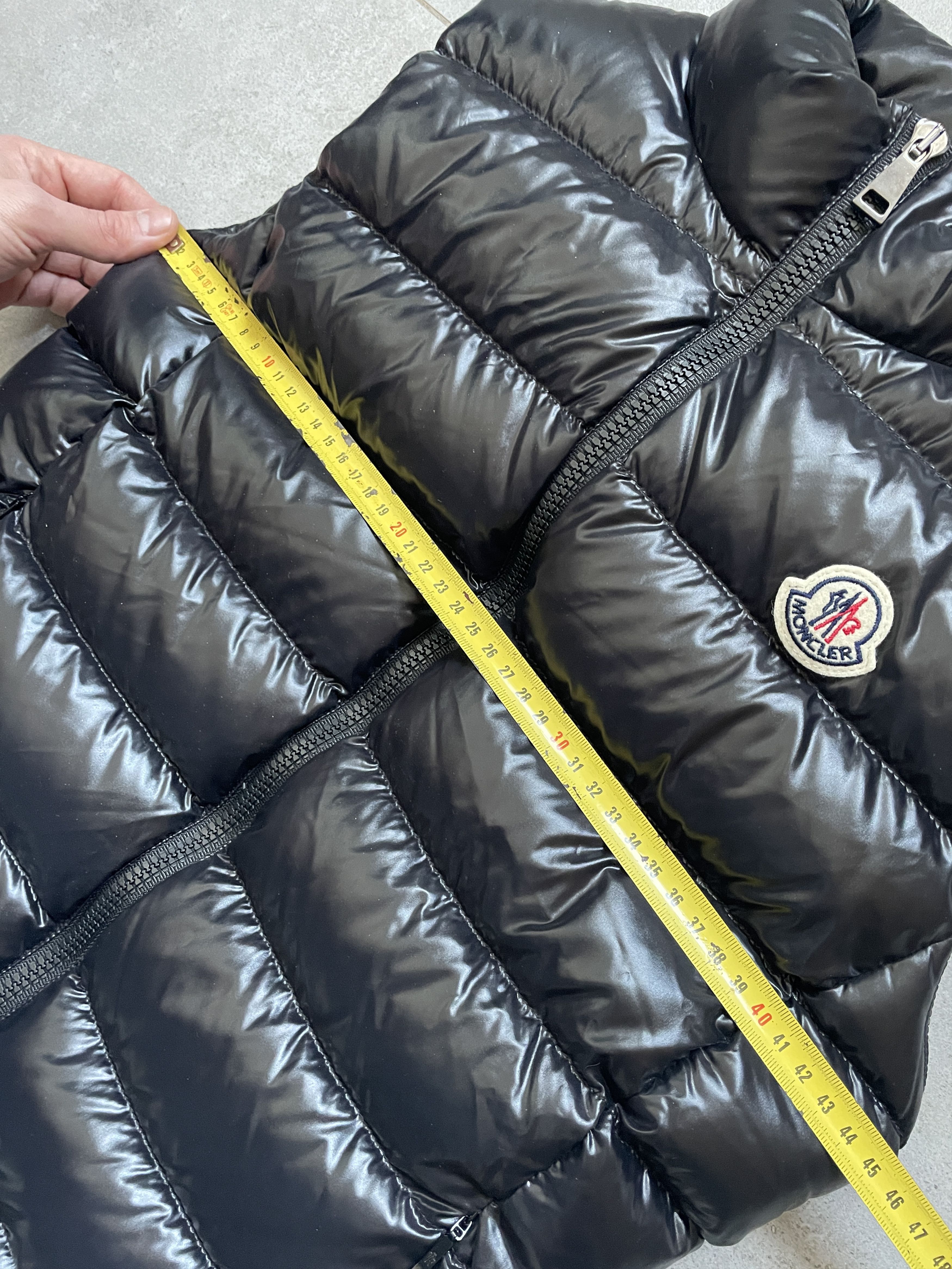 Moncler MONCLER BLACK SHINY CHANY GILET PUFFER VEST Size US S / EU 44-46 / 1 - 14 Thumbnail
