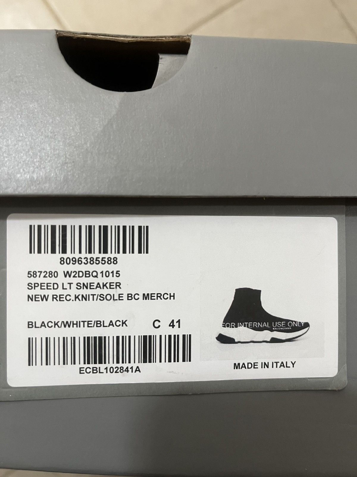 Balenciaga Balenciaga LT Speed Recycled Sneakers Sz 41(11us) Women’s Size US 11 / IT 41 - 8 Thumbnail