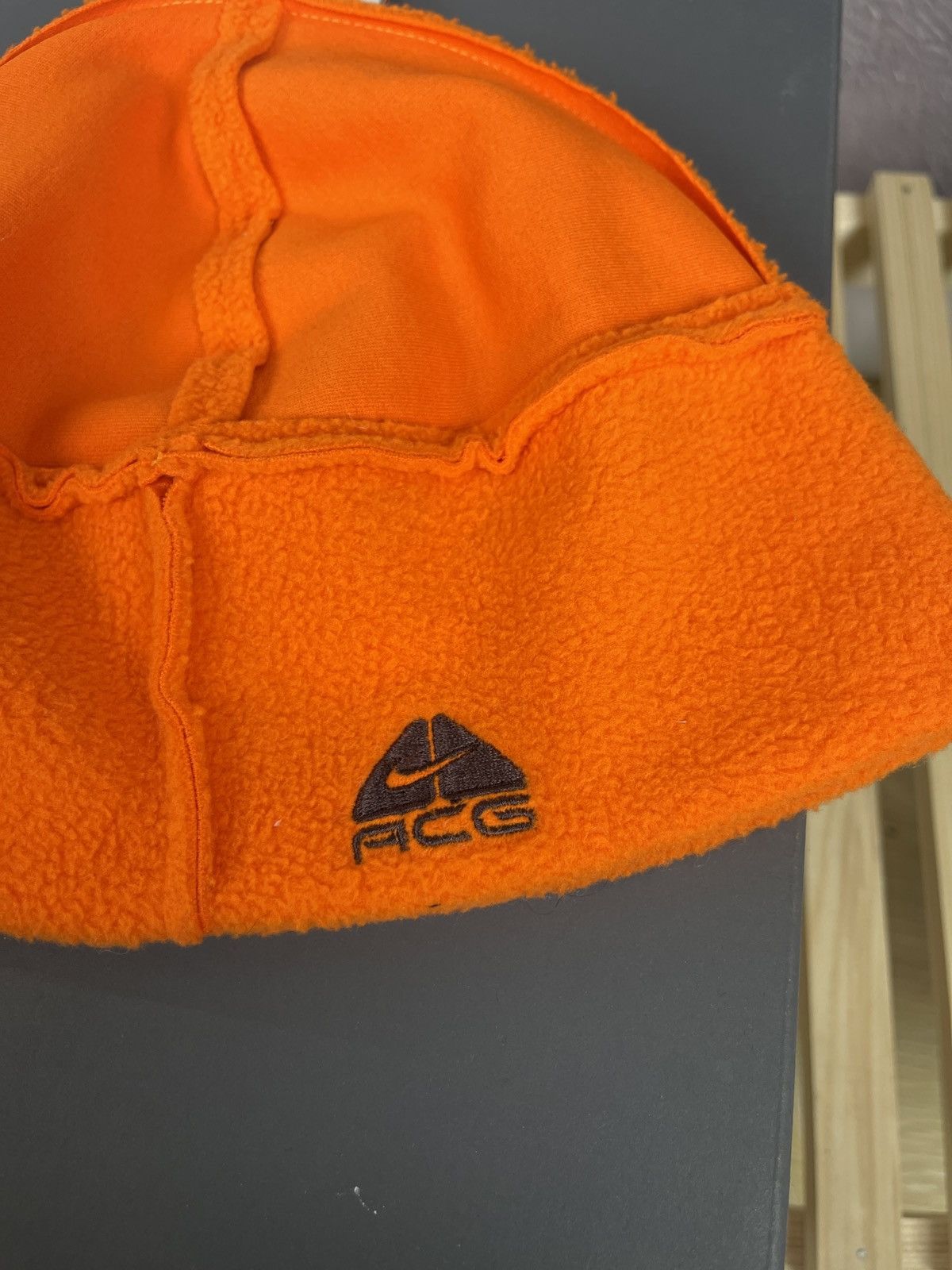 Nike Nike ACG y2k 2007 sewn outside orange new hat size M/L Size ONE SIZE - 3 Thumbnail
