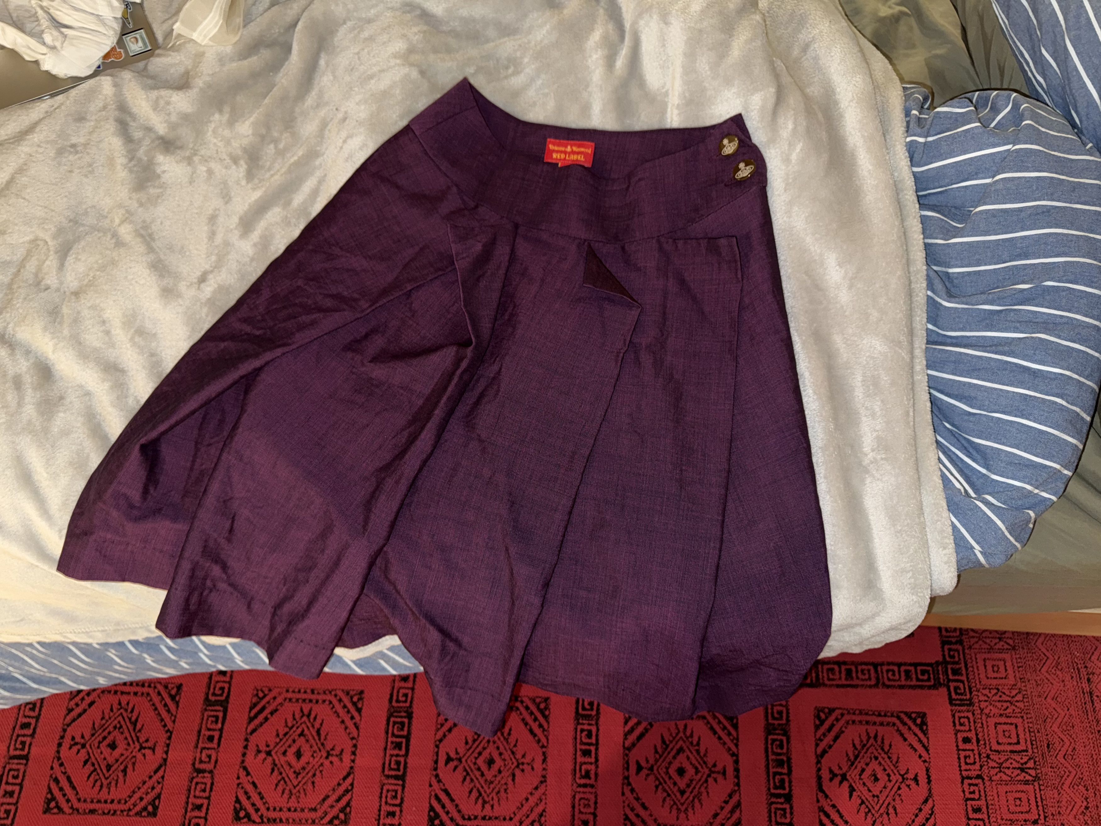 Vivienne Westwood Vivienne Westwood Deep Purple/Pink Skirt Size 27" / US 4 / IT 40 - 1 Thumbnail