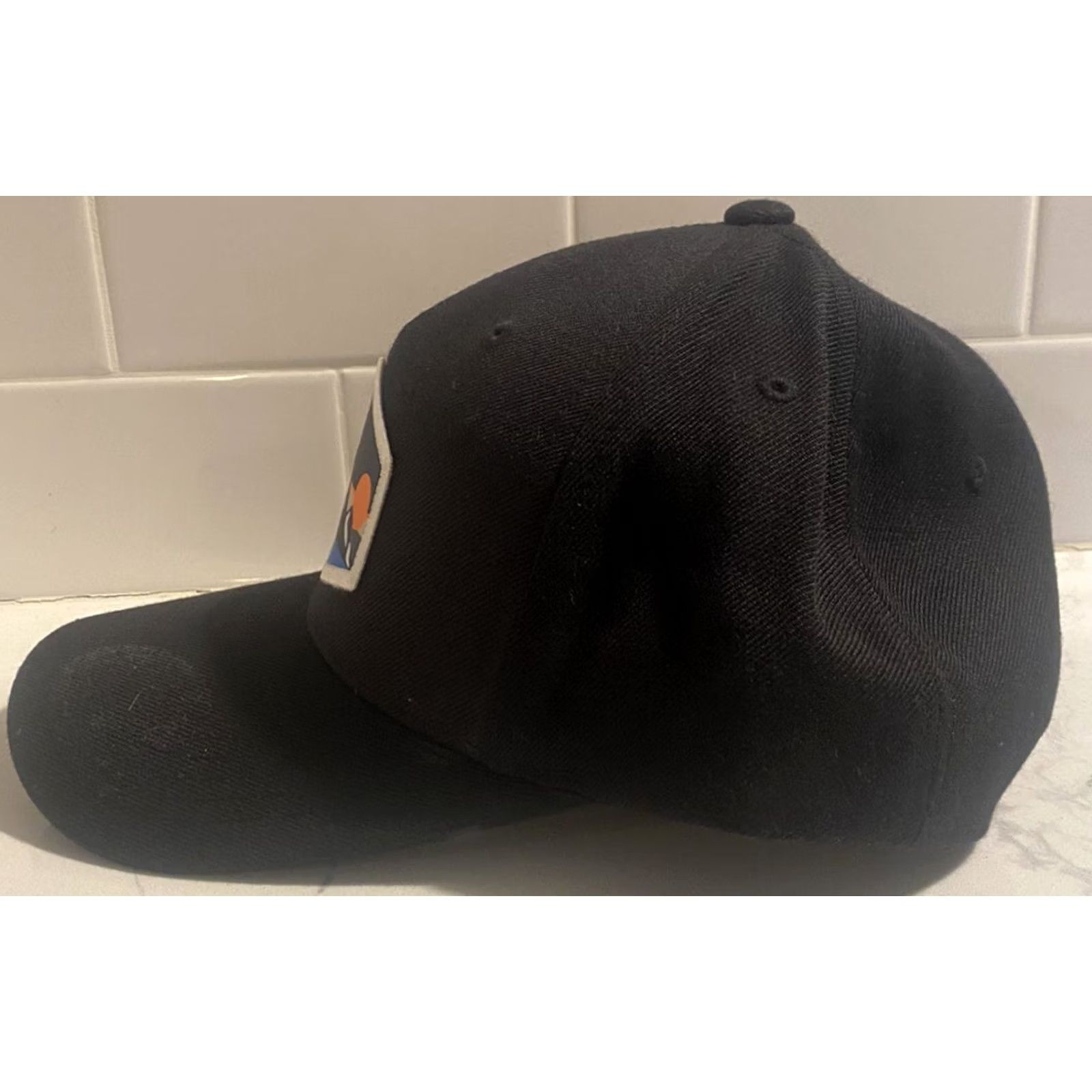 Vintage Riton Optics Mountain Patch Black Snapback Hat Mens Adjustable Hat Black Snapback Logo American Wool Acrylic Summer Spring Fall Size ONE SIZE - 3 Thumbnail