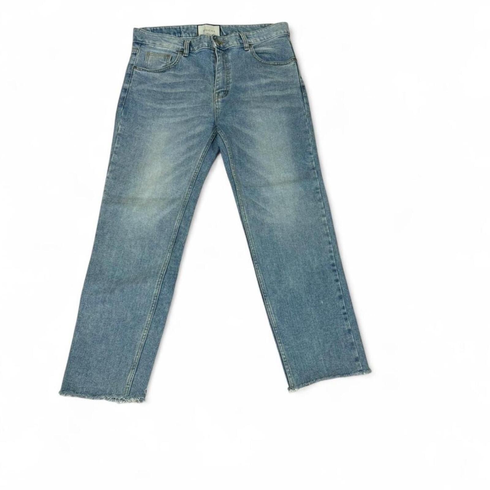True Religion Blue denim jeans with tiger embroidery Size US 32 / EU 48 - 4 Thumbnail