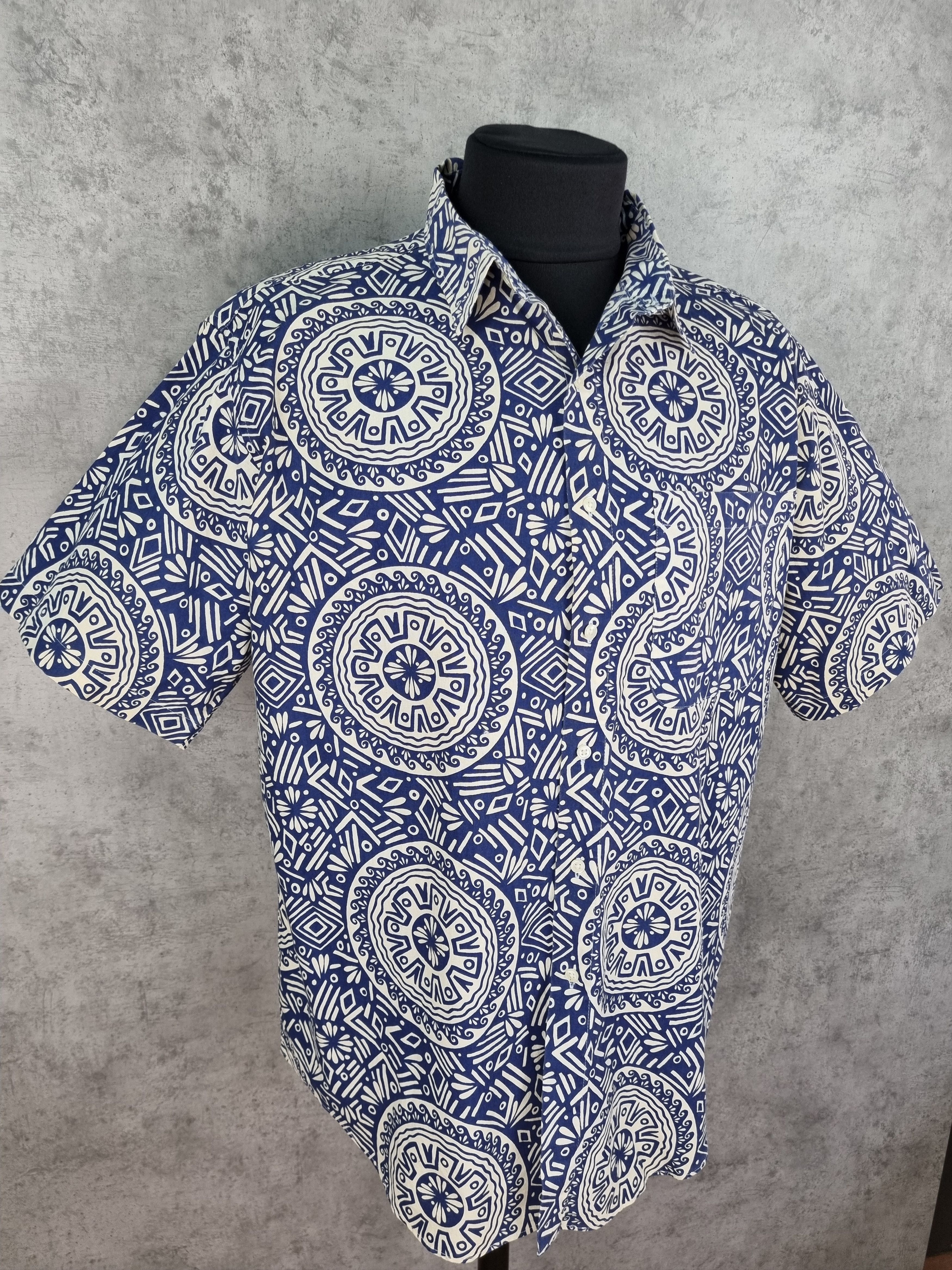 Golf Wang 90s New Abstract Attractive Hawaiian Shirt Size US XL / EU 56 / 4 - 2 Thumbnail