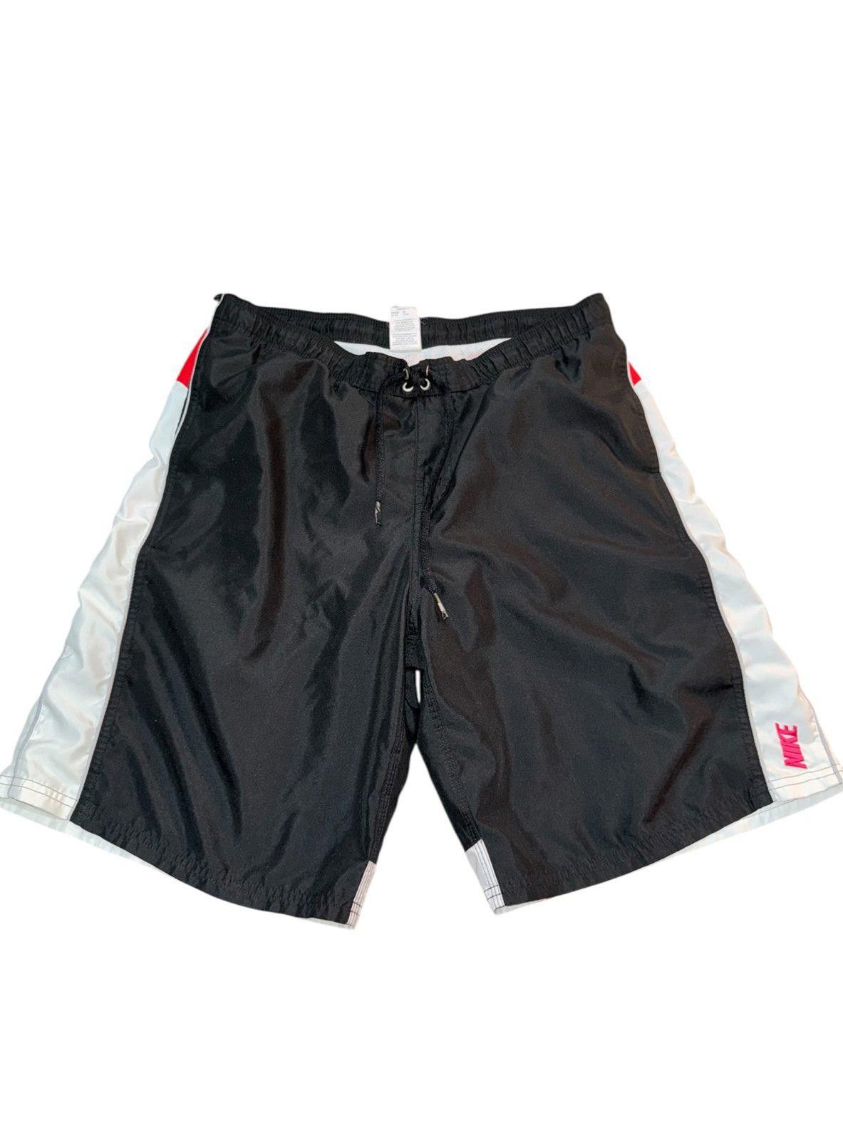 Nike VTG Y2K Nike Swim Men’s Trunks Rare Sz L Mesh Shorts Rare Size US 34 / EU 50 - 1 Thumbnail