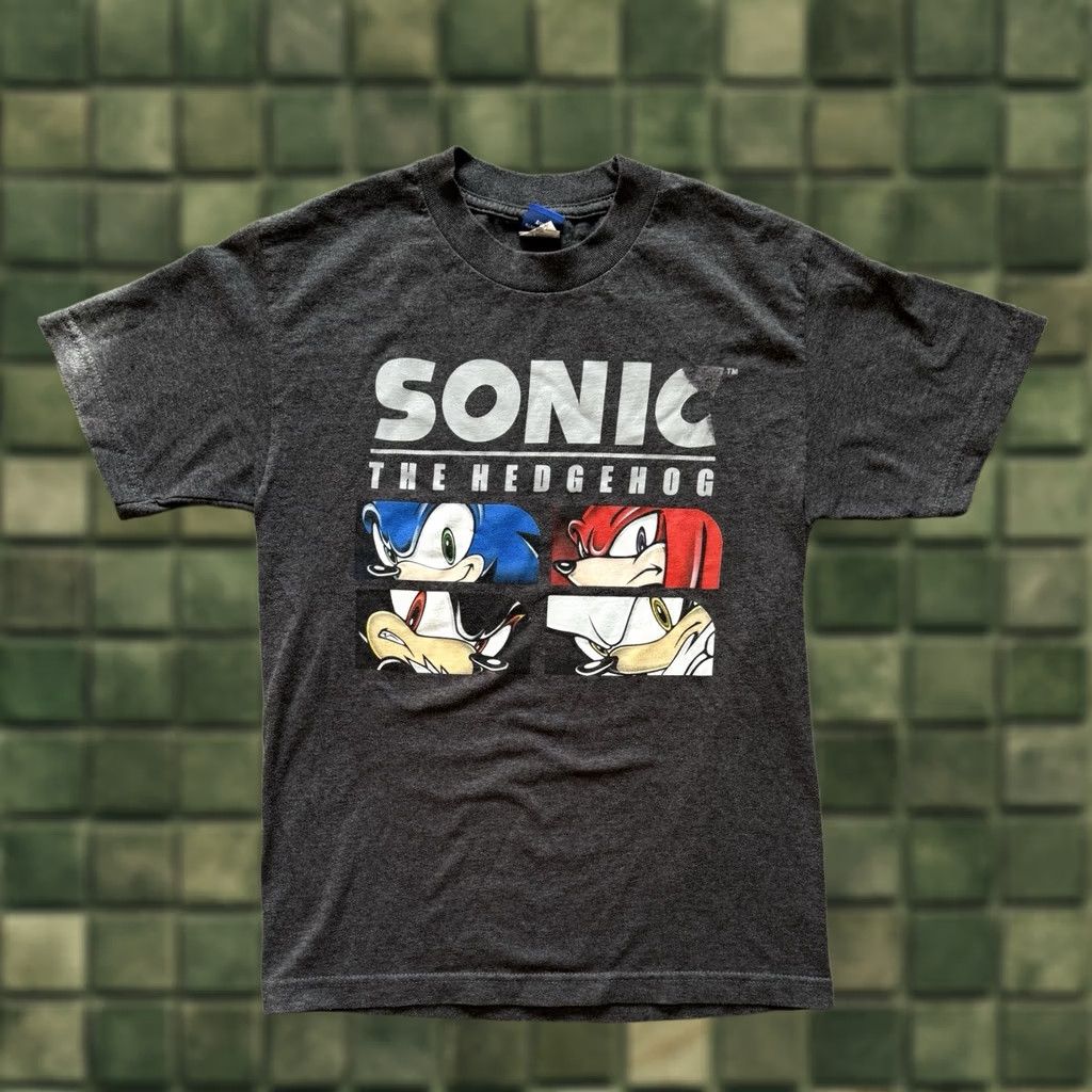 Vintage VINTAGE Sonic THE HEDGEHOG SEGA Video Games T-shirt Grey Men’s SMALL Shirt Mens Small Gray Sonic the Hedgehog 2000s Size US S / EU 44-46 / 1 - 1 Thumbnail