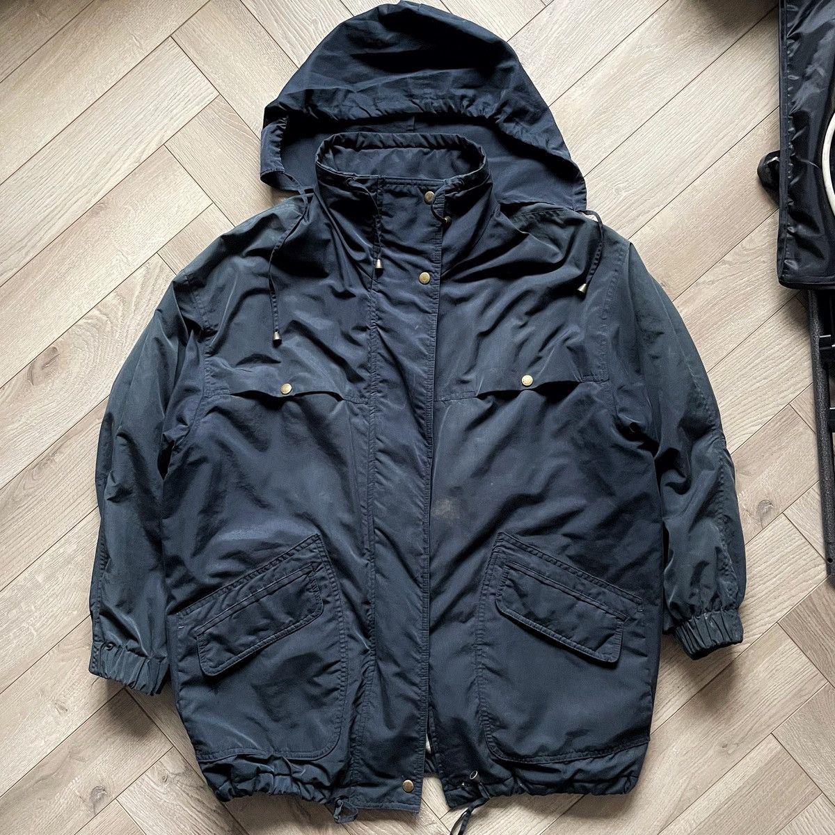Aquascutum Aquascutum Vintage Club Check Rain Coat Size US L / EU 52-54 / 3 - 4 Thumbnail