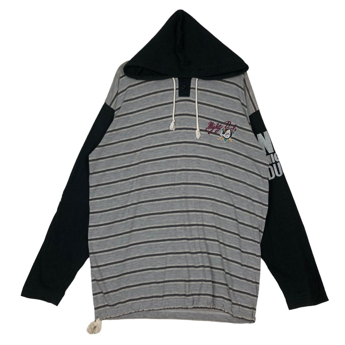 Japanese Brand 🔥90’s Vintage NFL Mighty Duck Pull Over Hoodie Big Logo Size US M / EU 48-50 / 2 - 1 Thumbnail
