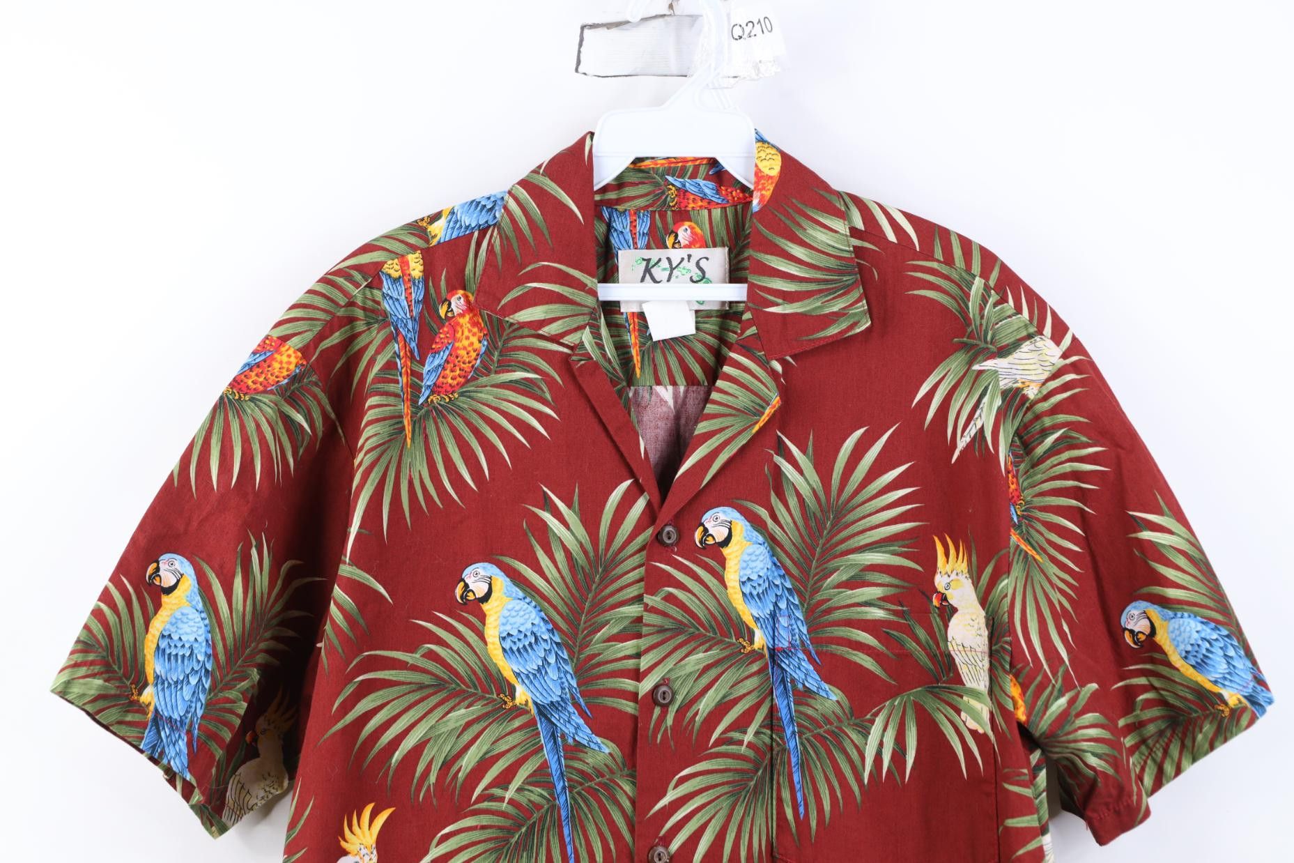 Vintage Vintage 90s Tom Selleck Hawaiian Camp Collar Button Shirt Size US S / EU 44-46 / 1 - 2 Thumbnail