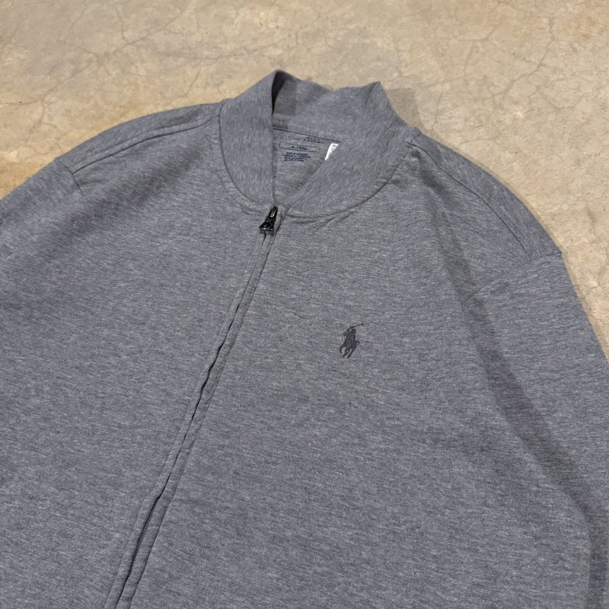 Polo Ralph Lauren Polo Ralph Lauren Zip Up Cotton Warmup Bomber Sweatshirt Size US M / EU 48-50 / 2 - 3 Thumbnail