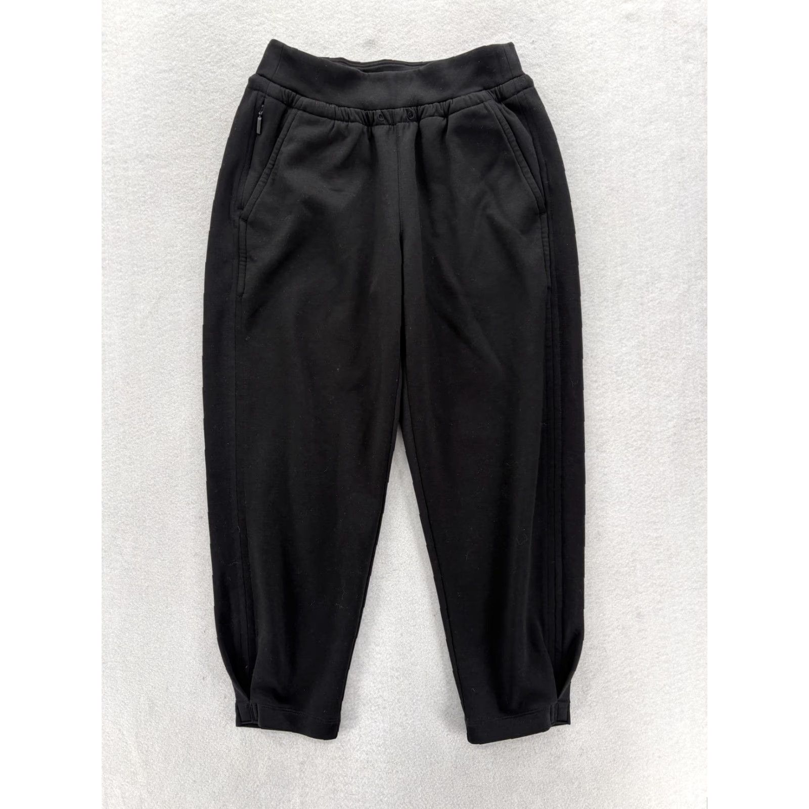 Athleta VINTAGE Athleta Allure High Rise Jogger Pants Womens Small Petite Black Stretch Gym Yoga Size 28" / US 6 / IT 42 - 2 Thumbnail