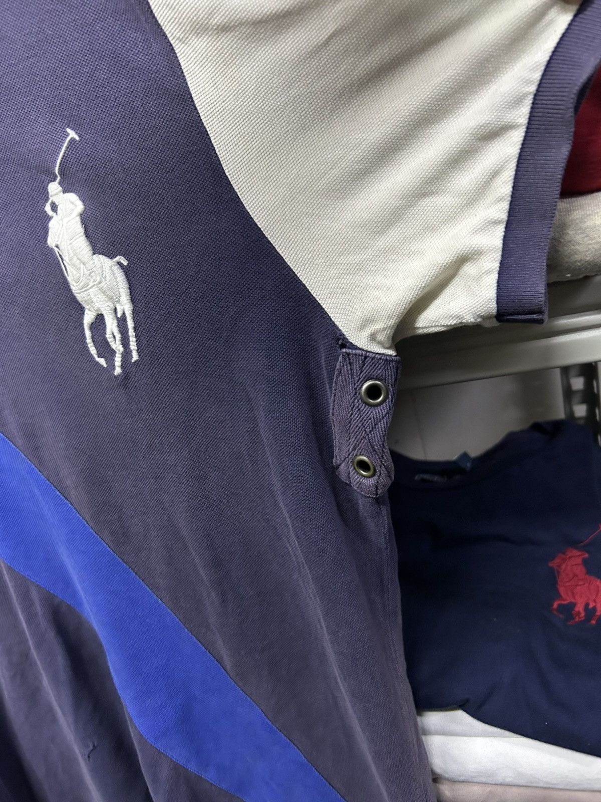 Ralph Lauren Vintage Faded Polo Ralph Lauren Chief Keef Size US L / EU 52-54 / 3 - 3 Thumbnail