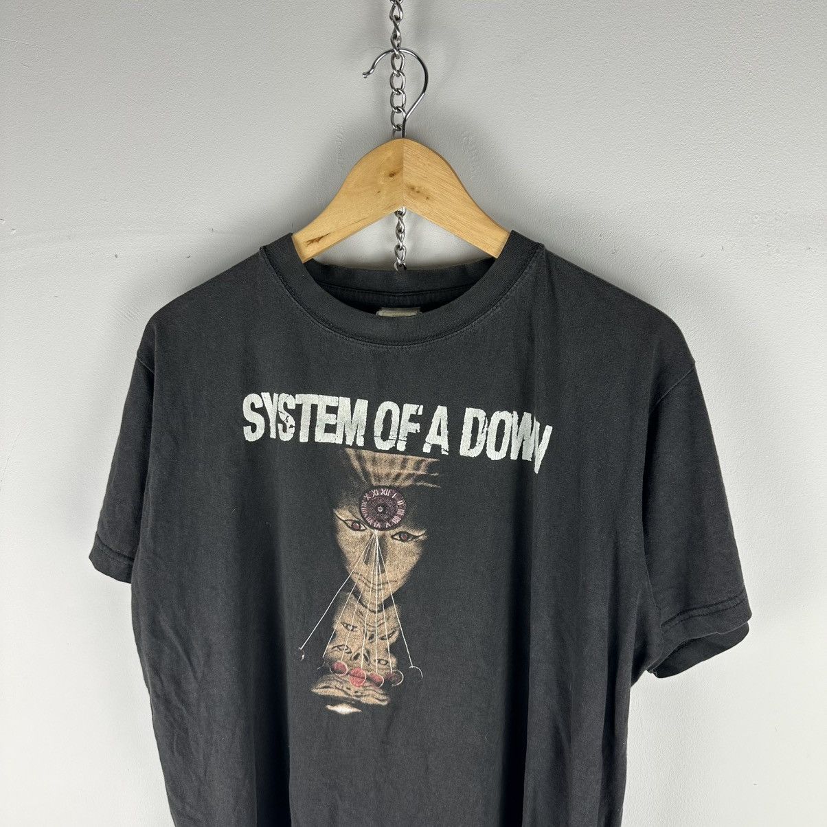 Band Tees Vintage Rare System Of A Down Mezmerize Band Shirt Size US S / EU 44-46 / 1 - 2 Thumbnail