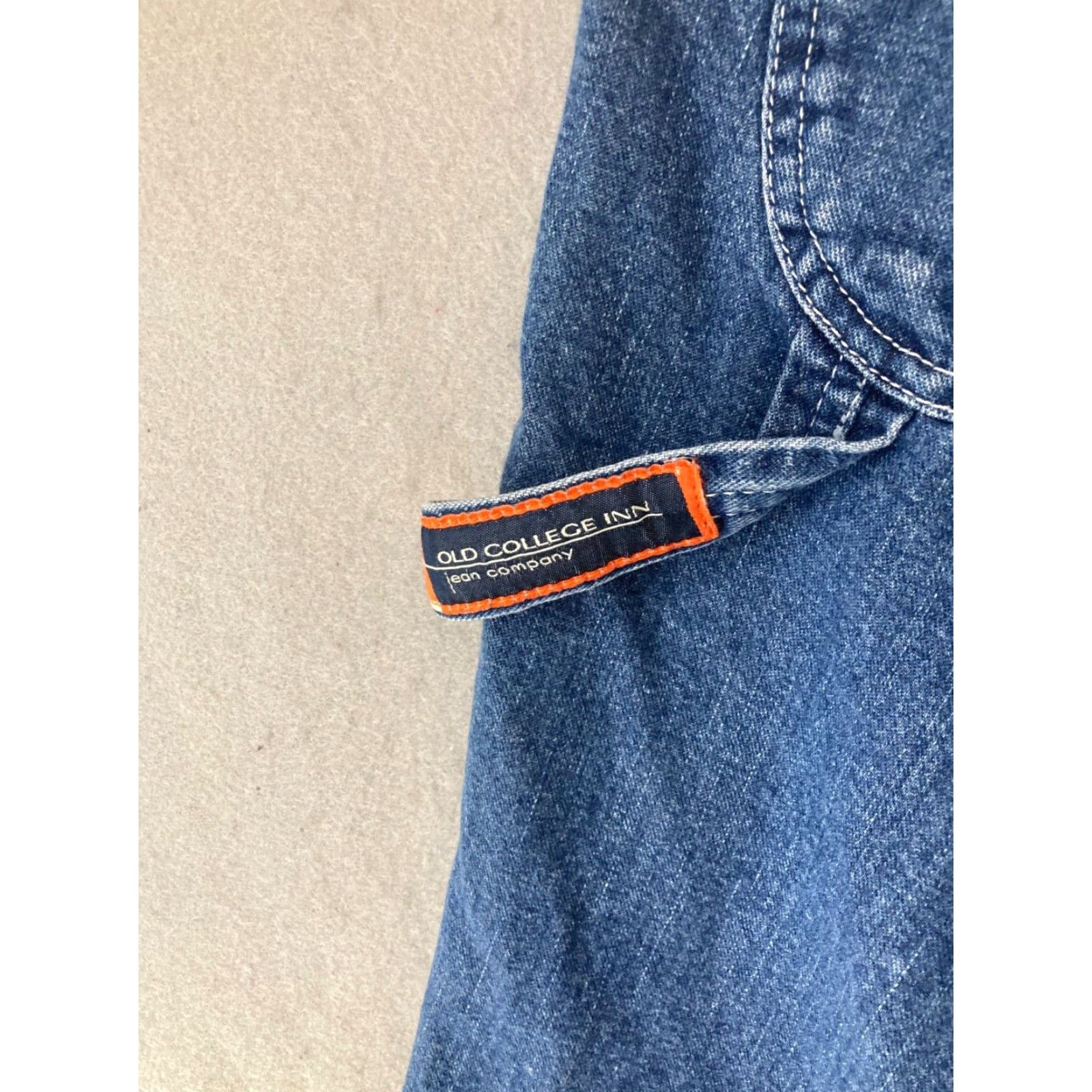 Vintage OCI Old College Inn Mens Shorts 38 Blue Carpenter Denim 90s Vintage 90s Size US 38 / EU 54 - 7 Thumbnail