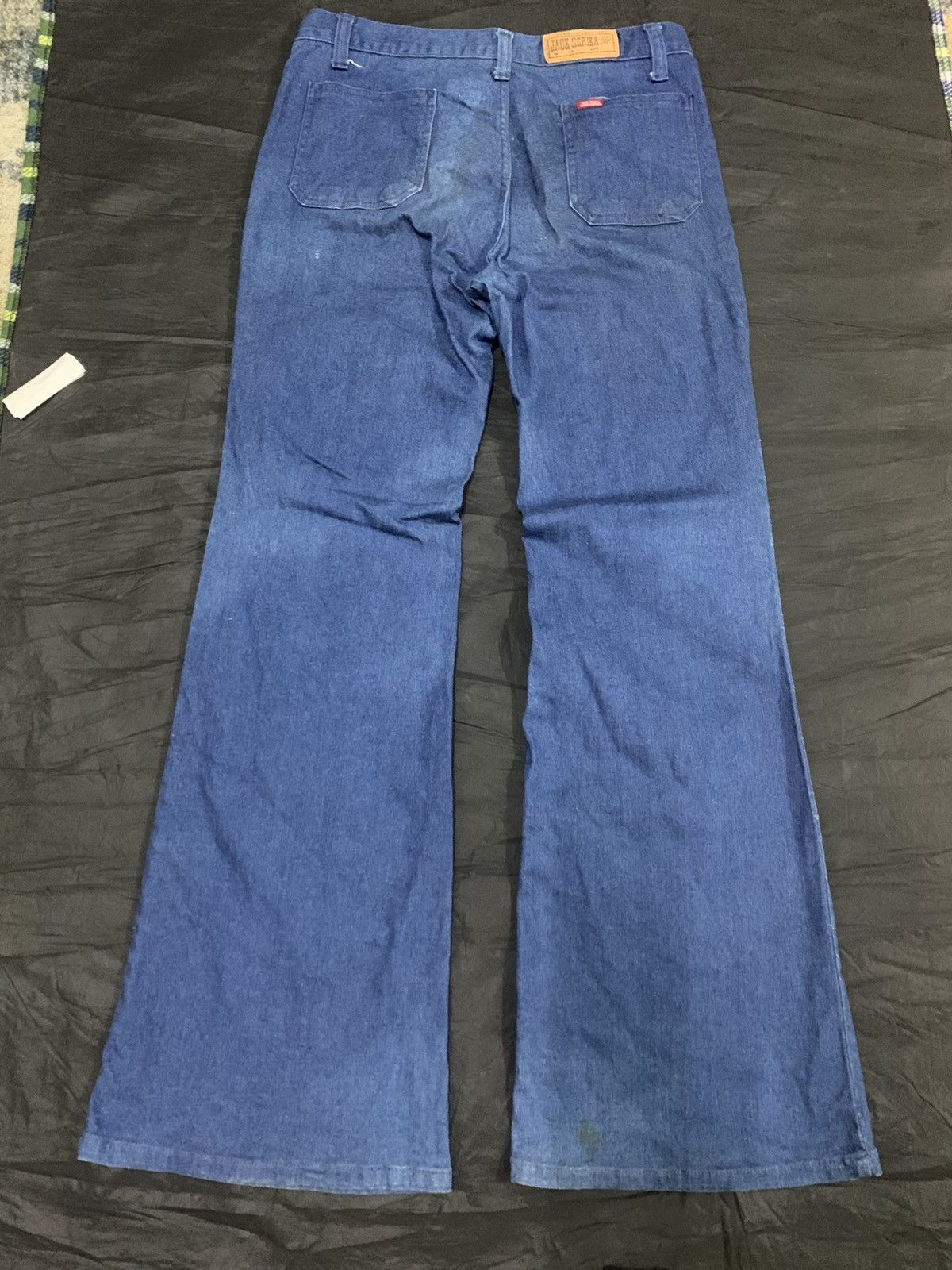 Japanese Brand jack serika retro bell botton Size US 31 - 3 Thumbnail