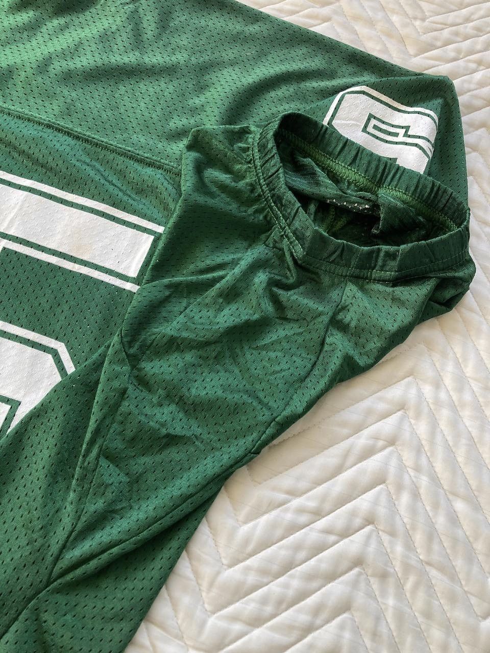 Vintage 🏈 Vintage 90s Rawlings Football Jersey - Green #55 Size US XL / EU 56 / 4 - 7 Thumbnail