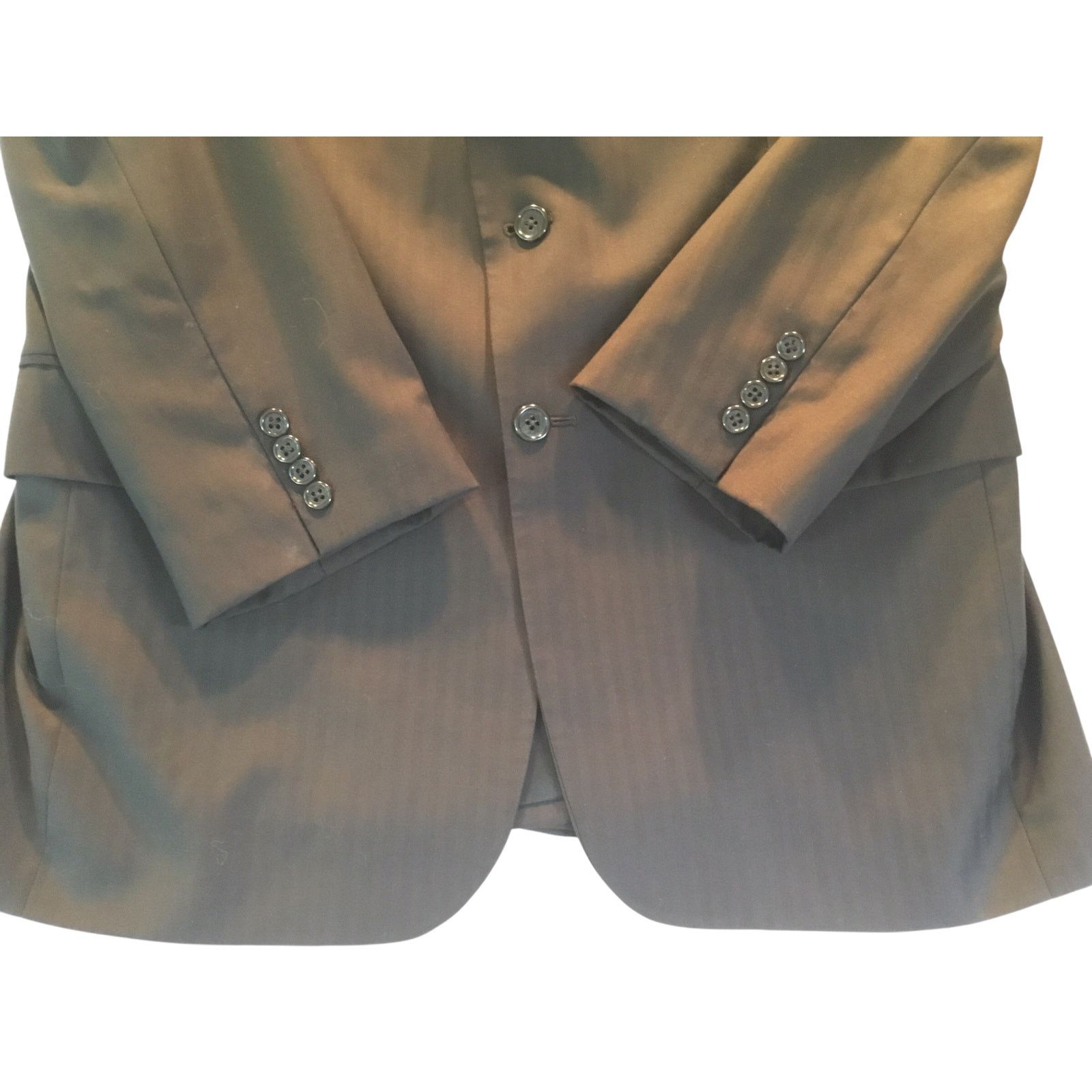 Jos. A. Bank Joseph A. Bank Suit Coat 42 Reg Black Signature Collection Size US L / EU 52-54 / 3 - 11 Thumbnail