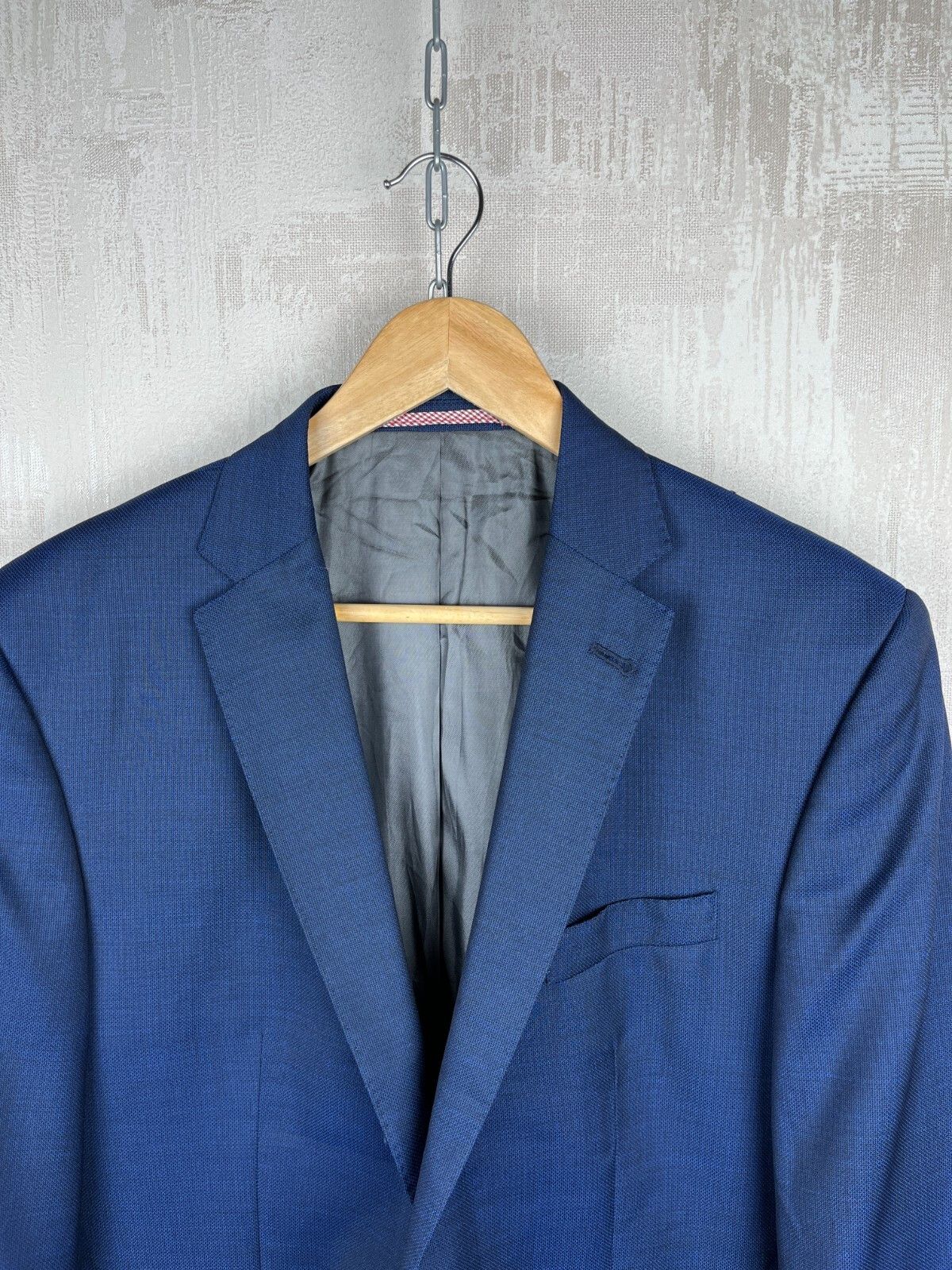 Ben Sherman Ben Sherman Kings Slim Fit Wool Jacket Blazer Sport Coat Size 42R - 3 Thumbnail