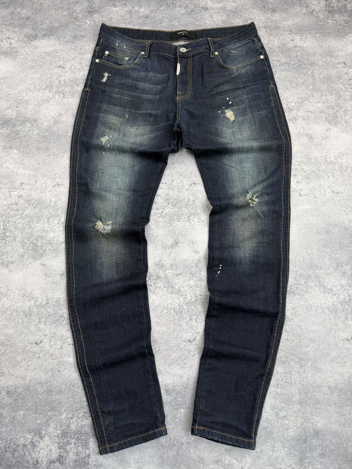 Represent Clo. Represent Denim Jeans Distressed Pants Streetwear Hype Size US 34 / EU 50 - 1 Thumbnail