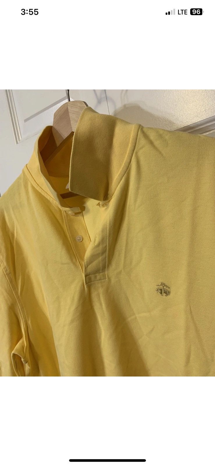 Brooks Brothers Brooks Brothers mens sz XL performance polo shirt yellow Size US XL / EU 56 / 4 - 2 Thumbnail