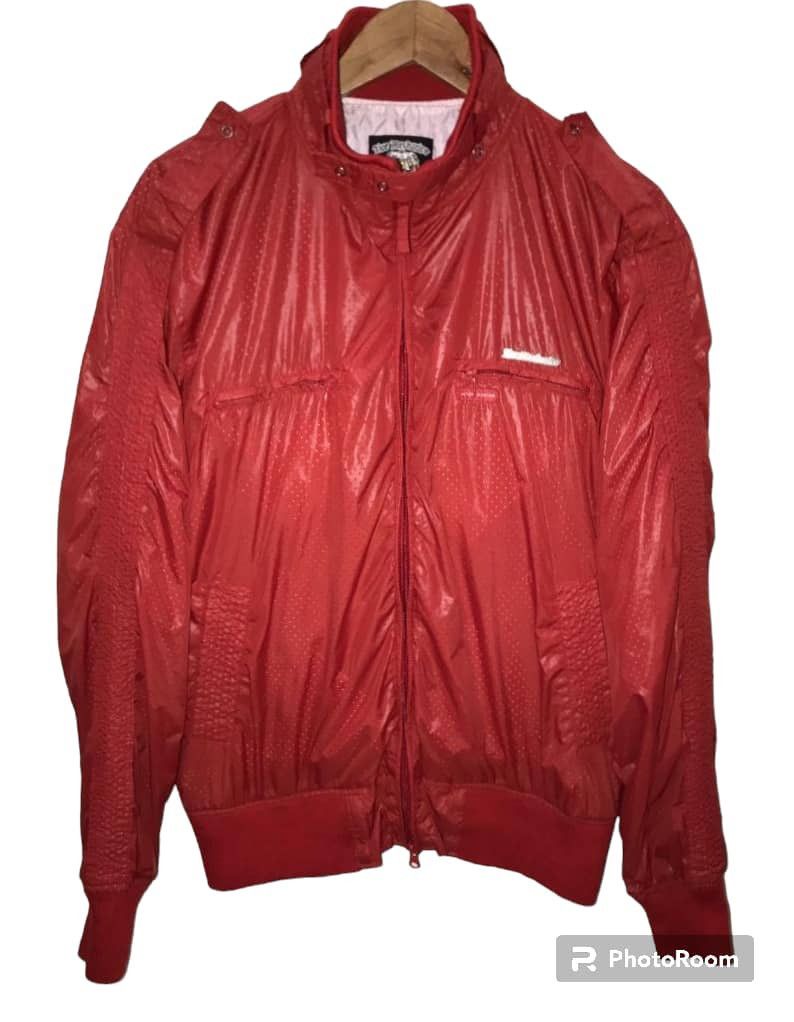 Streetwear LIVE MECHANICS PERFORATED NYLON ROCK N ROLL NICE JACKET