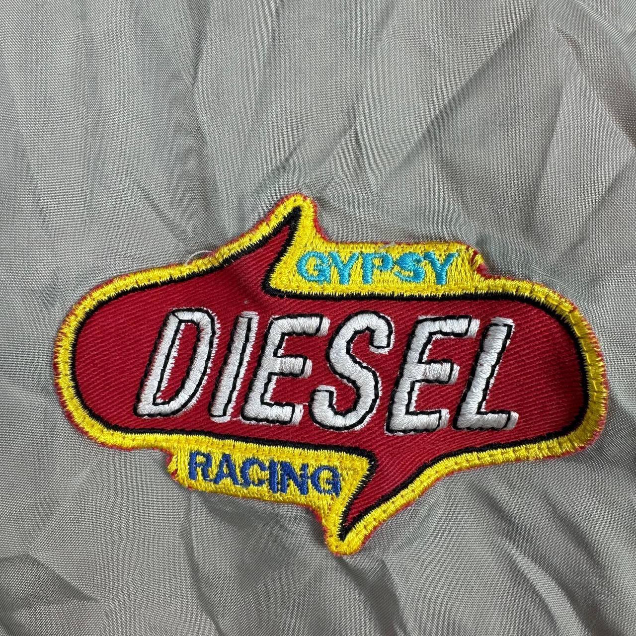 Diesel Diesel Racing Bomber Jacket Grey Lightweight Zip Up Size XL Size US L / EU 52-54 / 3 - 4 Thumbnail