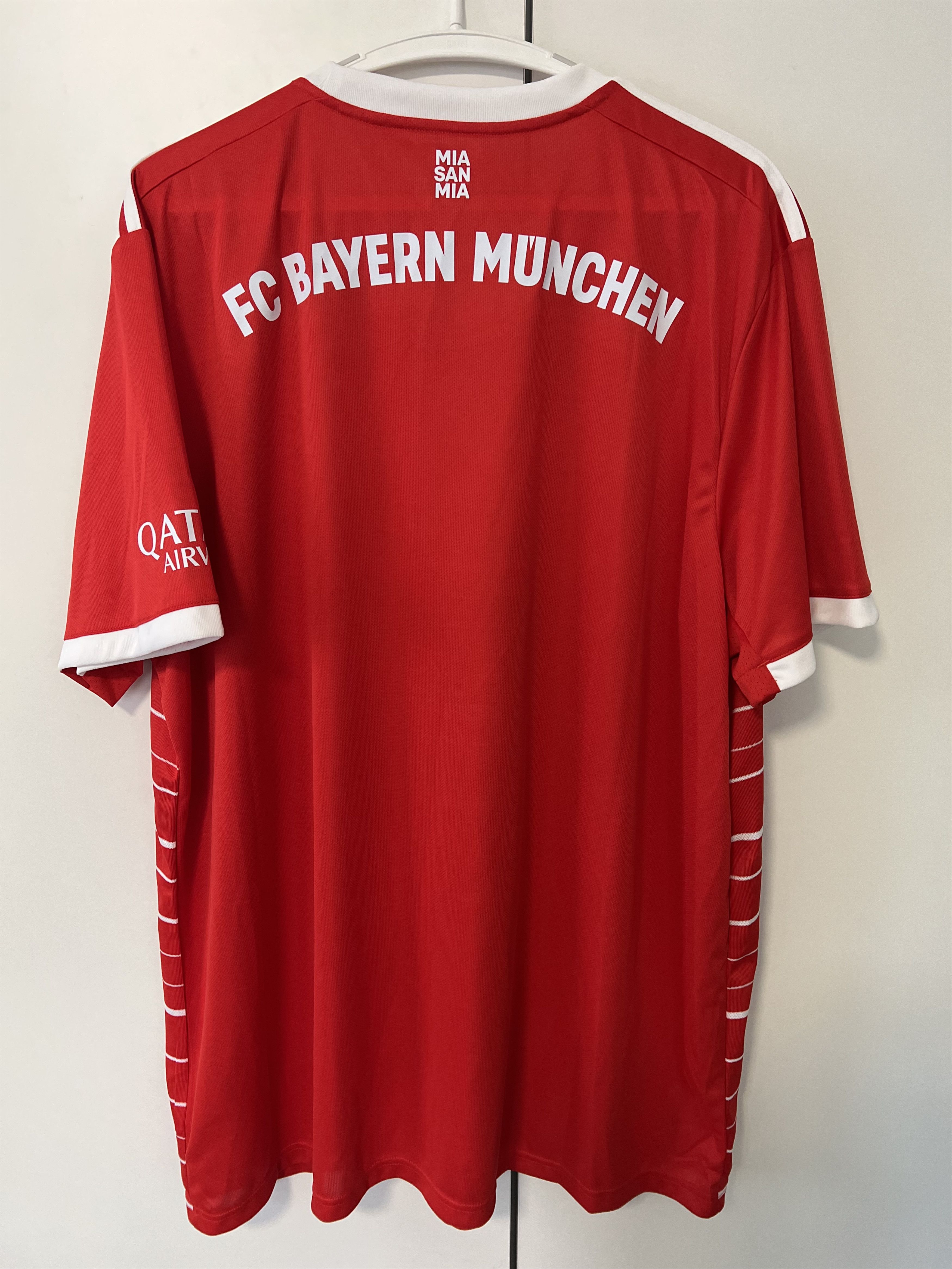 Adidas 2022-2023 FC BAYERN MUNCHEN HOME football jersey shirt Size US XXL / EU 58 / 5 - 11 Thumbnail