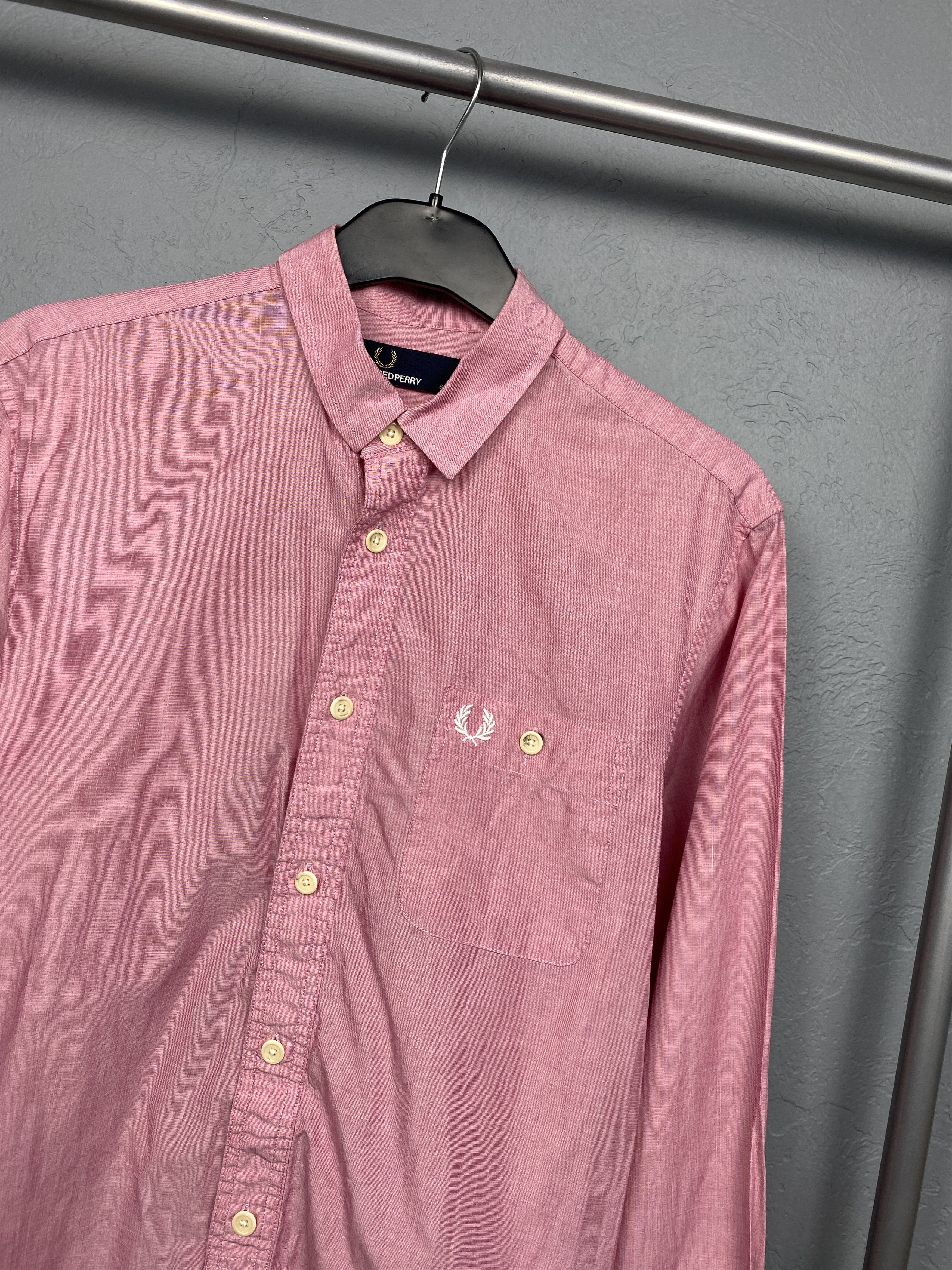 Fred Perry Fred Perry Mens Long Sleeve Shirt Y2K Size US S / EU 44-46 / 1 - 2 Thumbnail