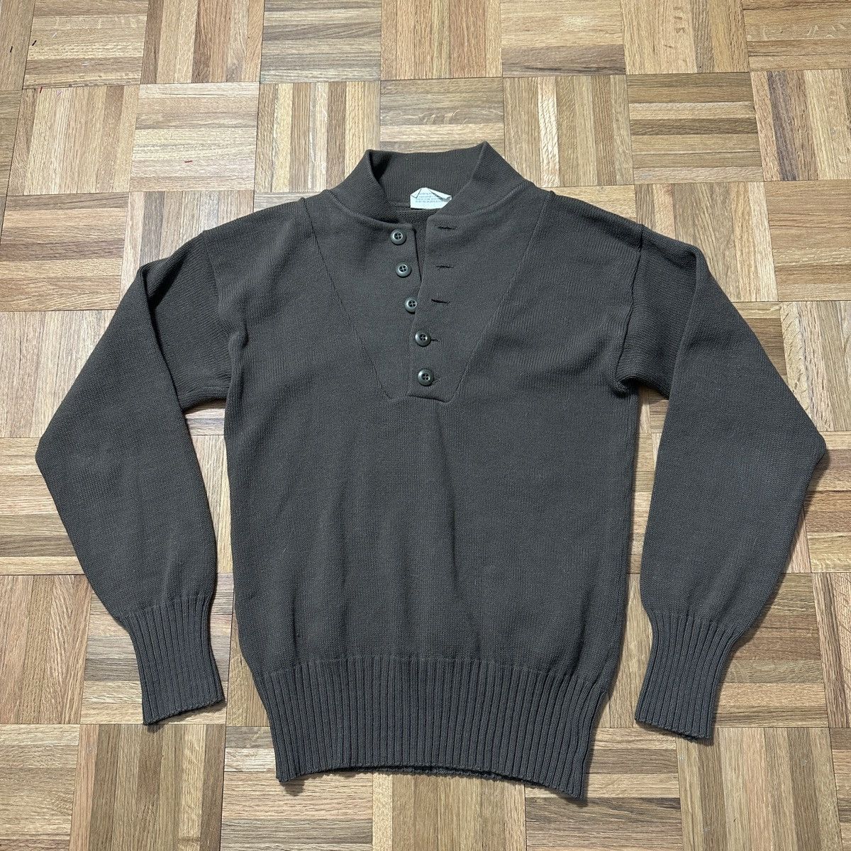 Vintage Vintage US military sweater Size US M / EU 48-50 / 2 - 1 Thumbnail
