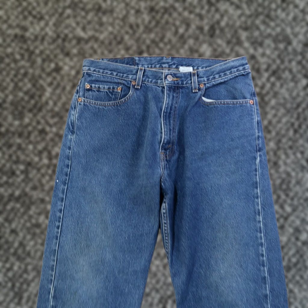 Levi's VINTAGE Levi's 505 Jeans Men 34x36 Blue Denim Straight Leg Regular Fit 90s Size US 34 / EU 50 - 1 Thumbnail