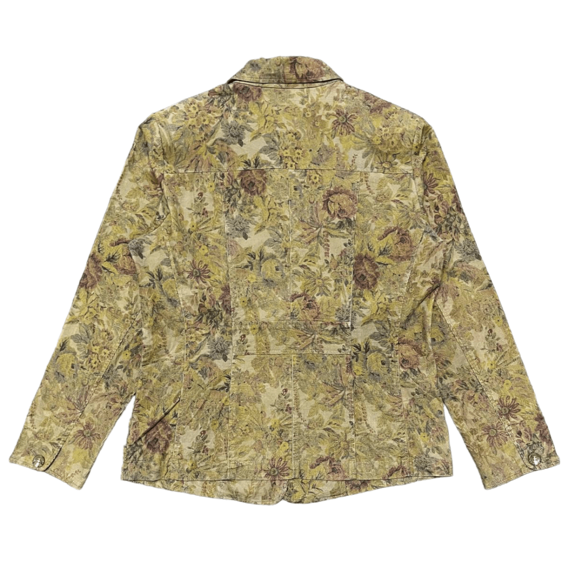 Longchamp Vintage Longchamp Floral Stretch Jacket Size M / US 6-8 / IT 42-44 - 10 Thumbnail