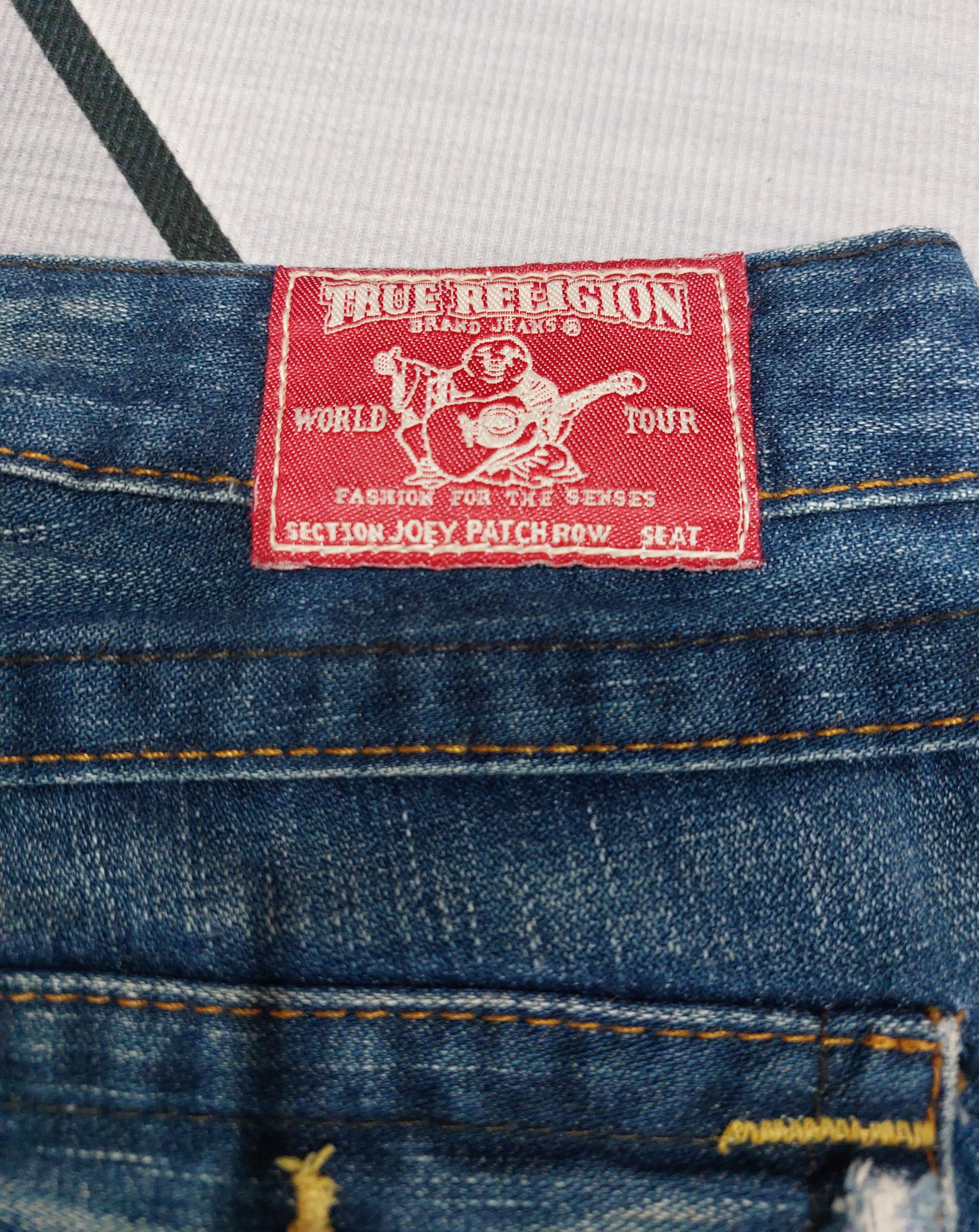 True Religion × Vintage TRUE RELIGION JOEY PATCHWORK JEANS Size 27" / US 4 / IT 40 - 14 Thumbnail