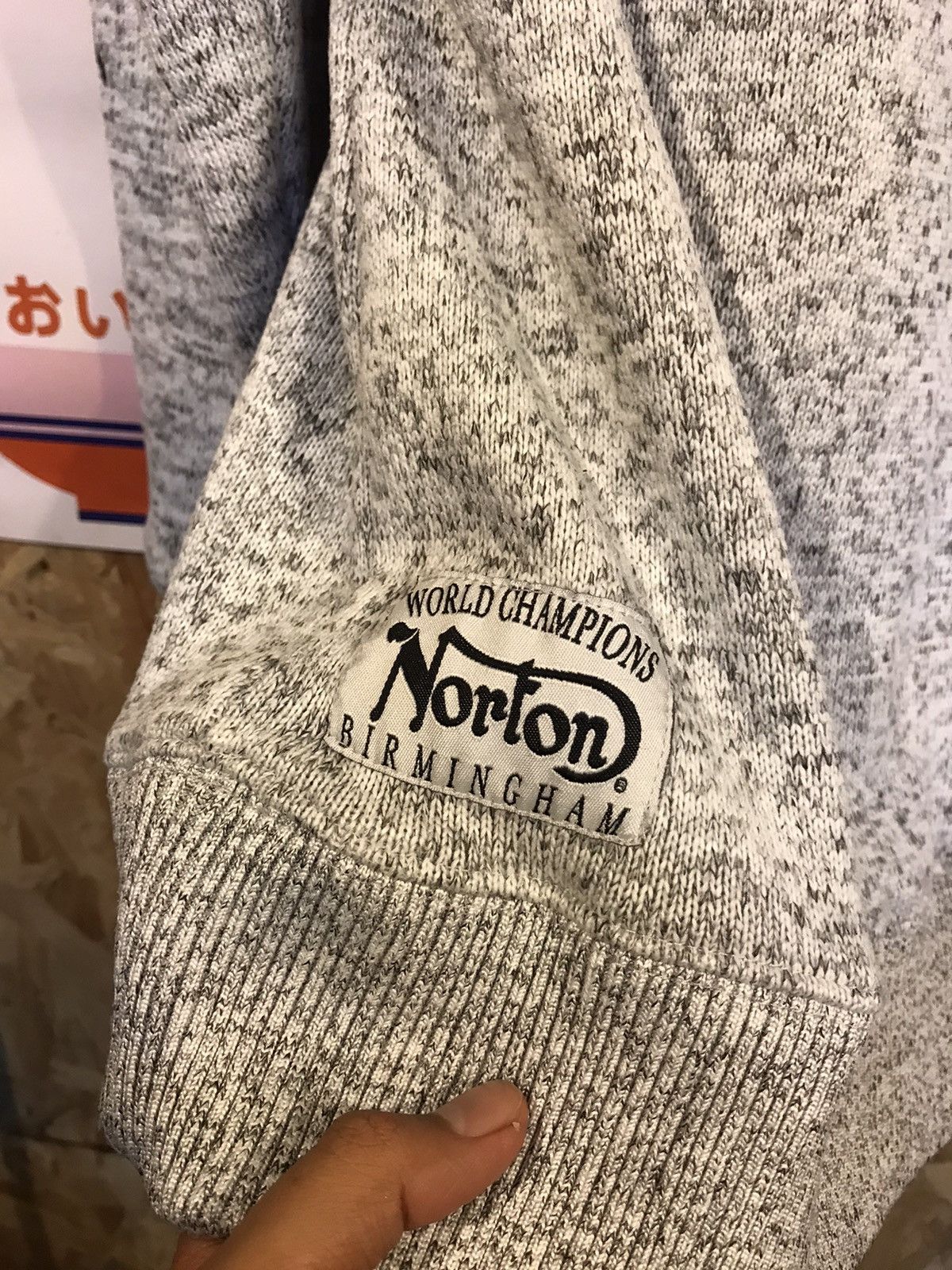Norton Norton Embroidery Hoodie Size US L / EU 52-54 / 3 - 7 Thumbnail