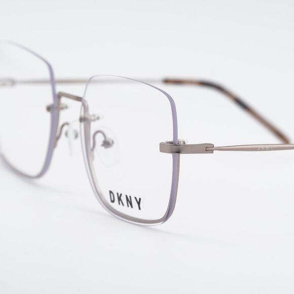 DKNY DKNY DK1001 770 Eyeglasses Rose Gold 54mm Square Frame Size ONE SIZE - 6 Thumbnail